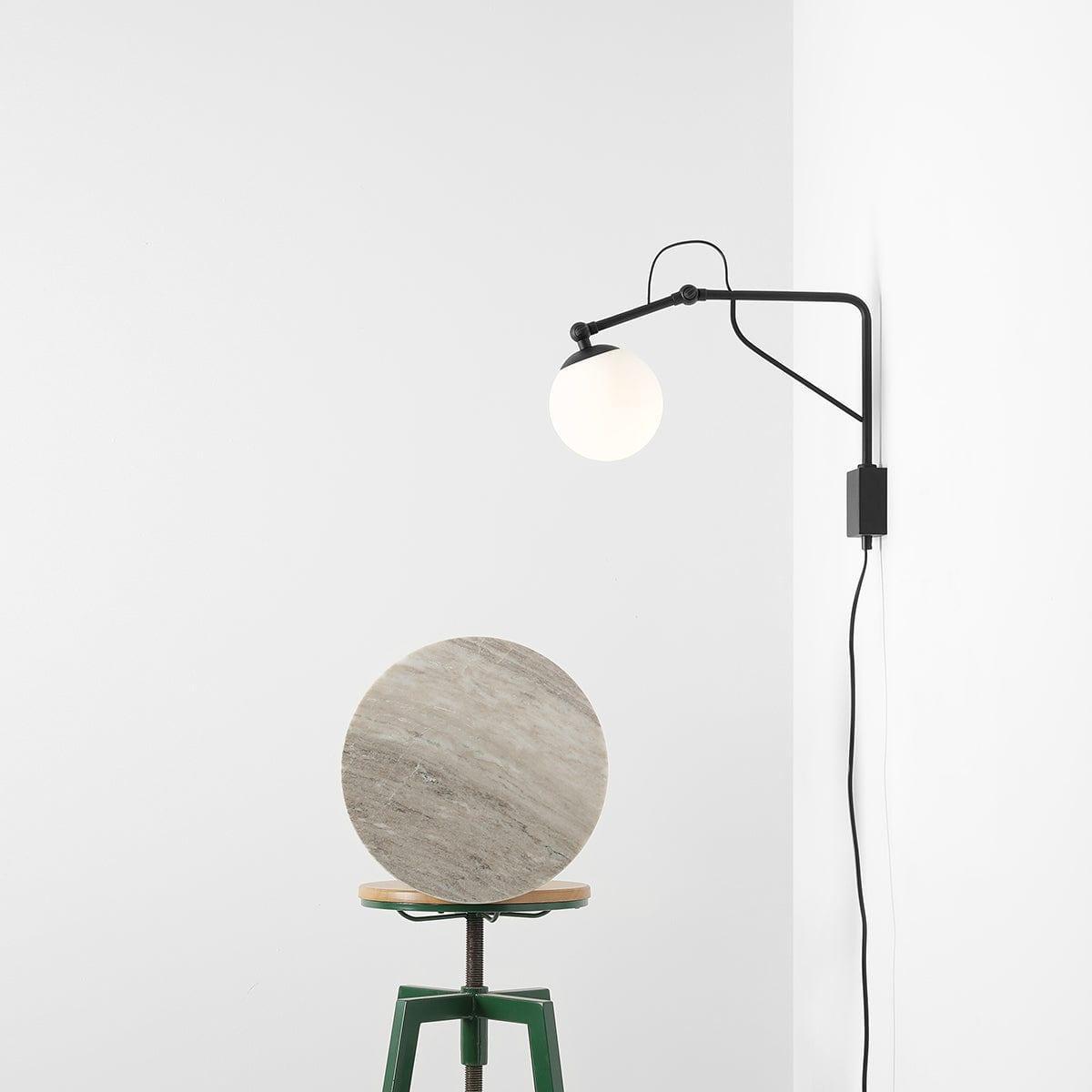 Kinkiet SOHO GLASS czarny Artera Eye on Design