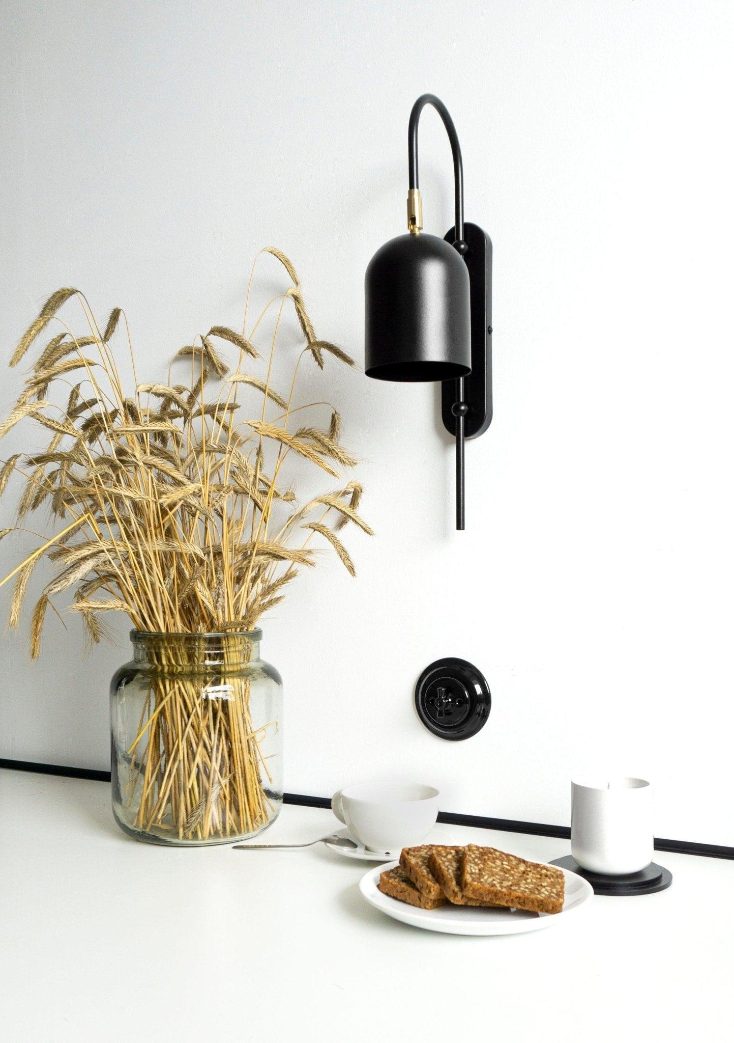 Kinkiet TAKU czarny Ummo Eye on Design