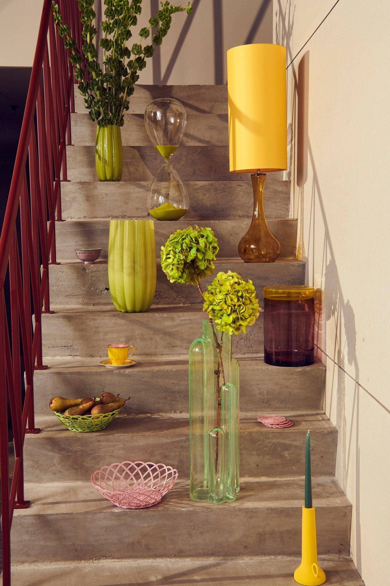 Klepsydra BALL limonkowy Pols Potten Eye on Design