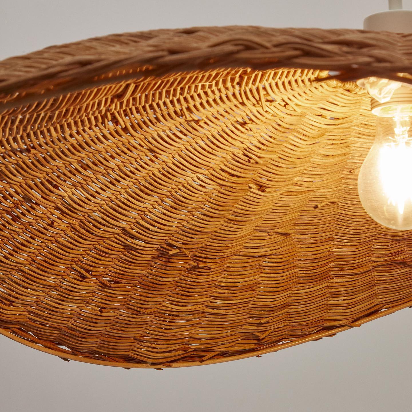 Klosz lampy BISBAL rattanowy La Forma Eye on Design