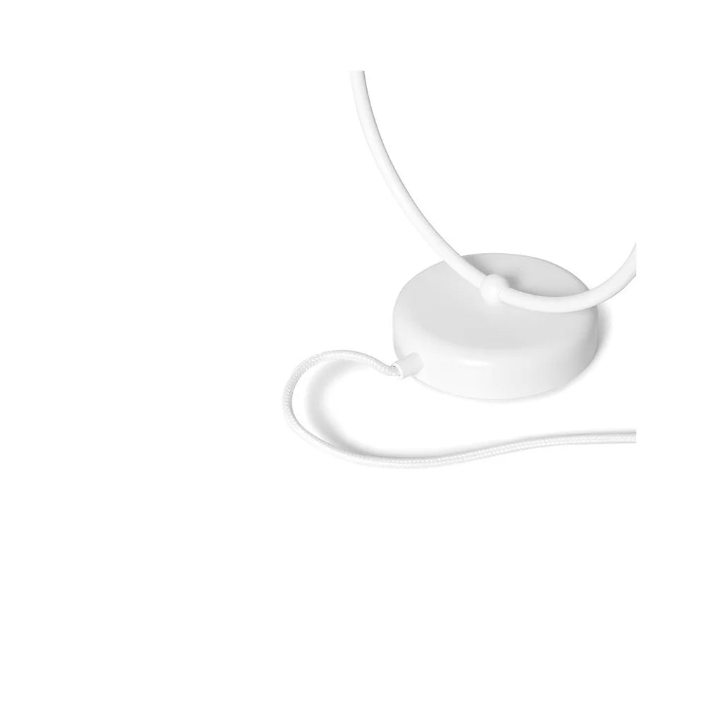 Stolná lampa KOBAN biela