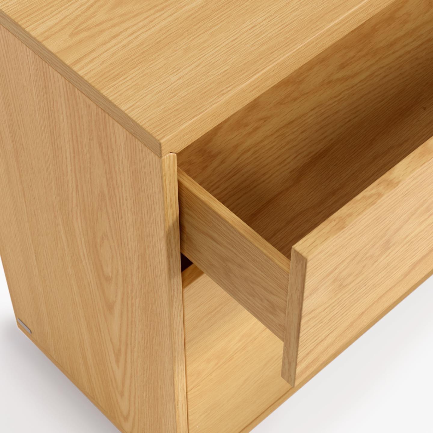 Komoda ABILEN fornir dębowy La Forma Eye on Design