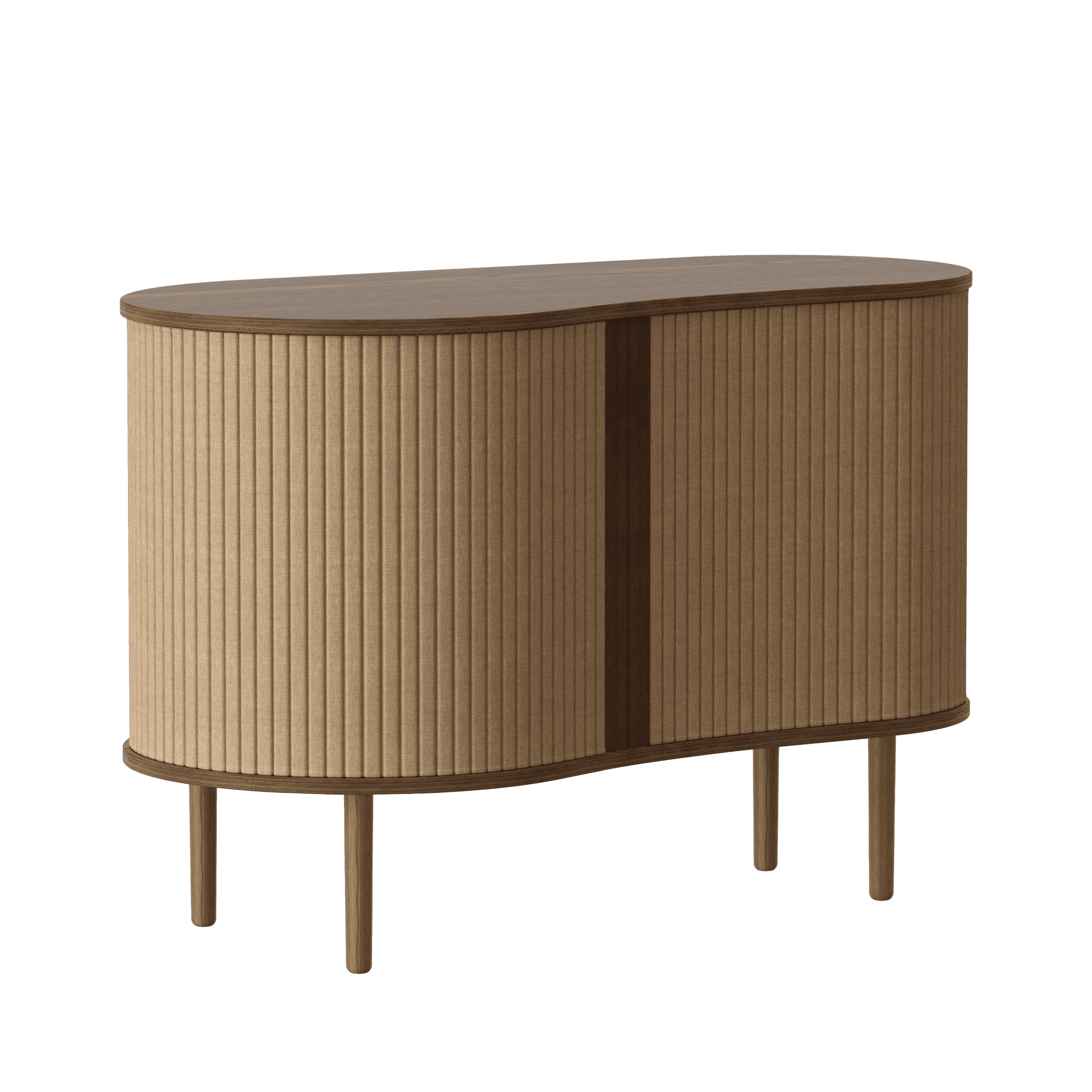 Komoda AUDACIOUS karmelowy z ciemnym dębem UMAGE Eye on Design