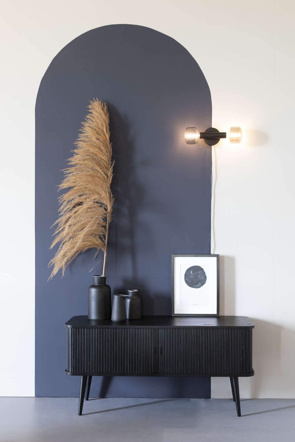 Komoda BARBIER czarny dąb Zuiver Eye on Design