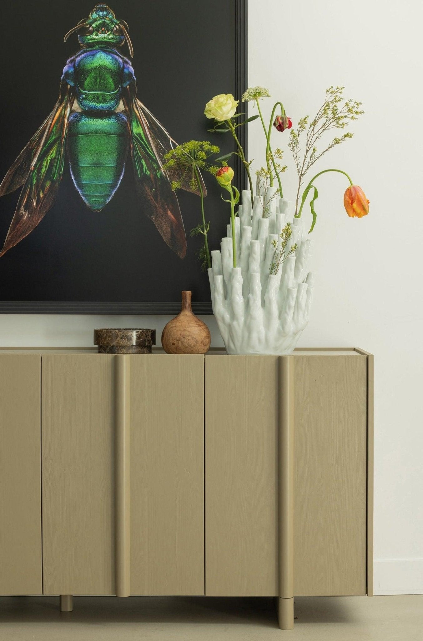 Komoda BASU oliwkowy Woood Exclusive Eye on Design