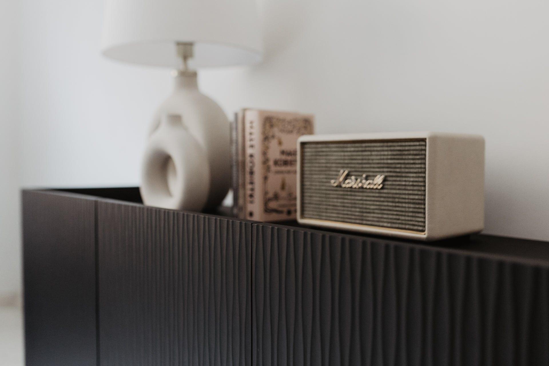 Komoda BOLGE czarny dąb Nordifra Eye on Design