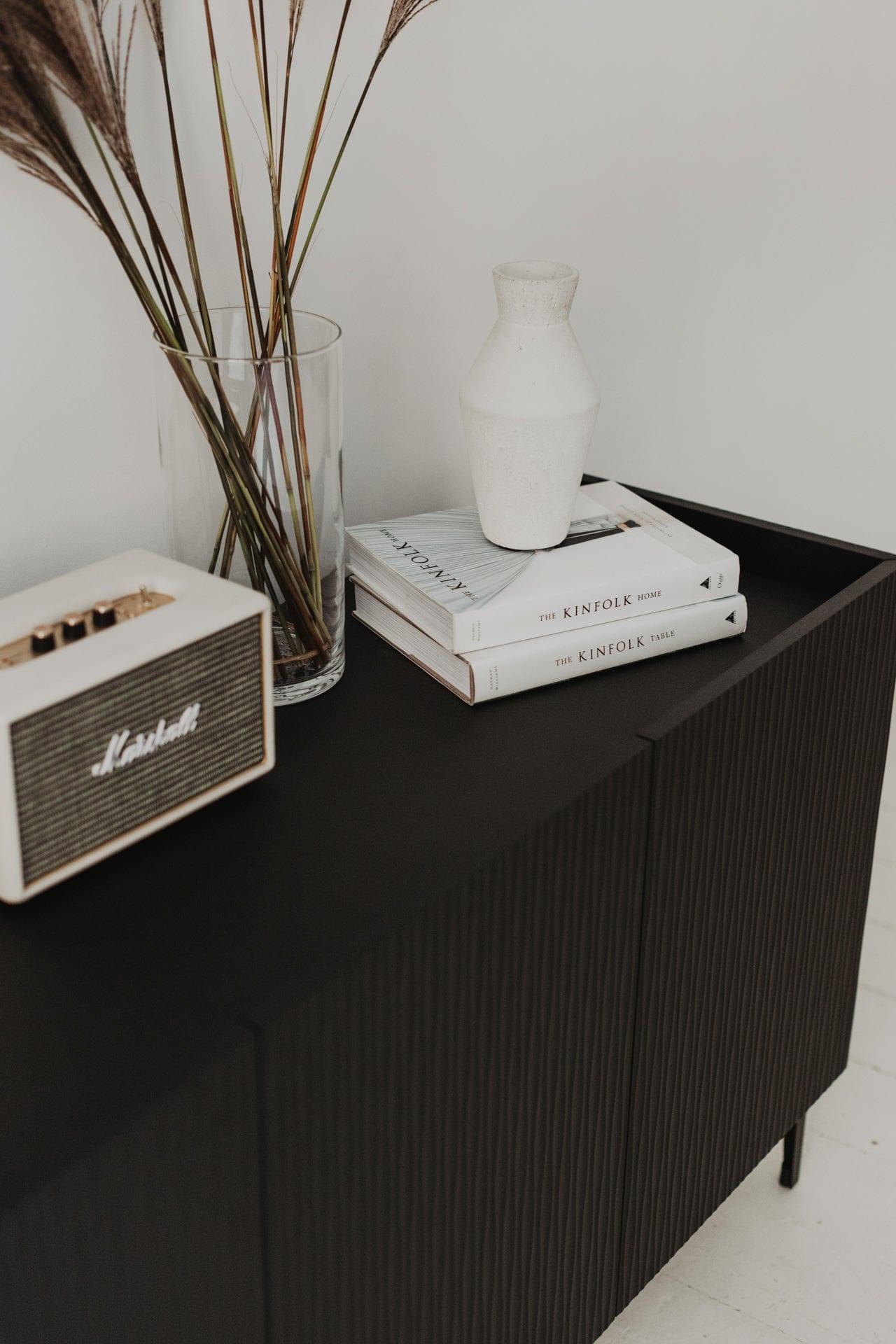 Komoda BOLGE czarny dąb Nordifra Eye on Design