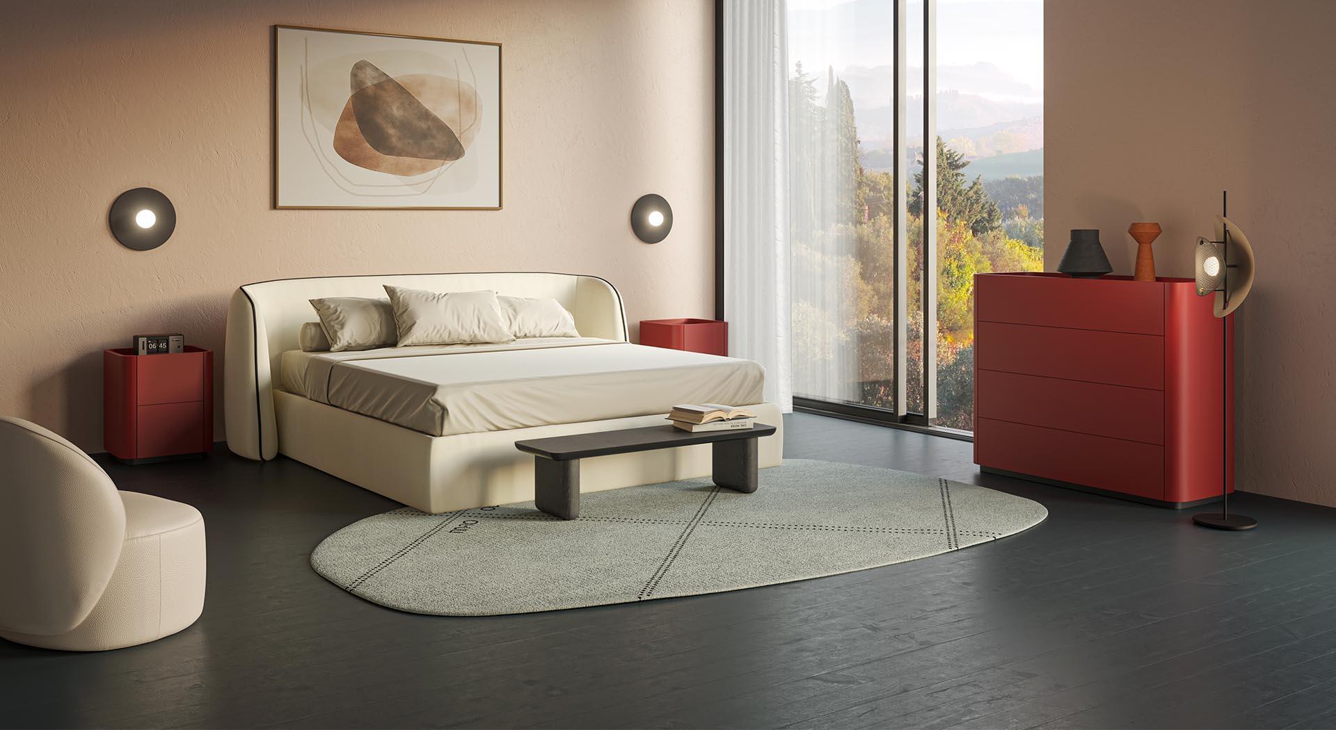 Komoda CAILLOU czerwony Liu Jo Living Eye on Design