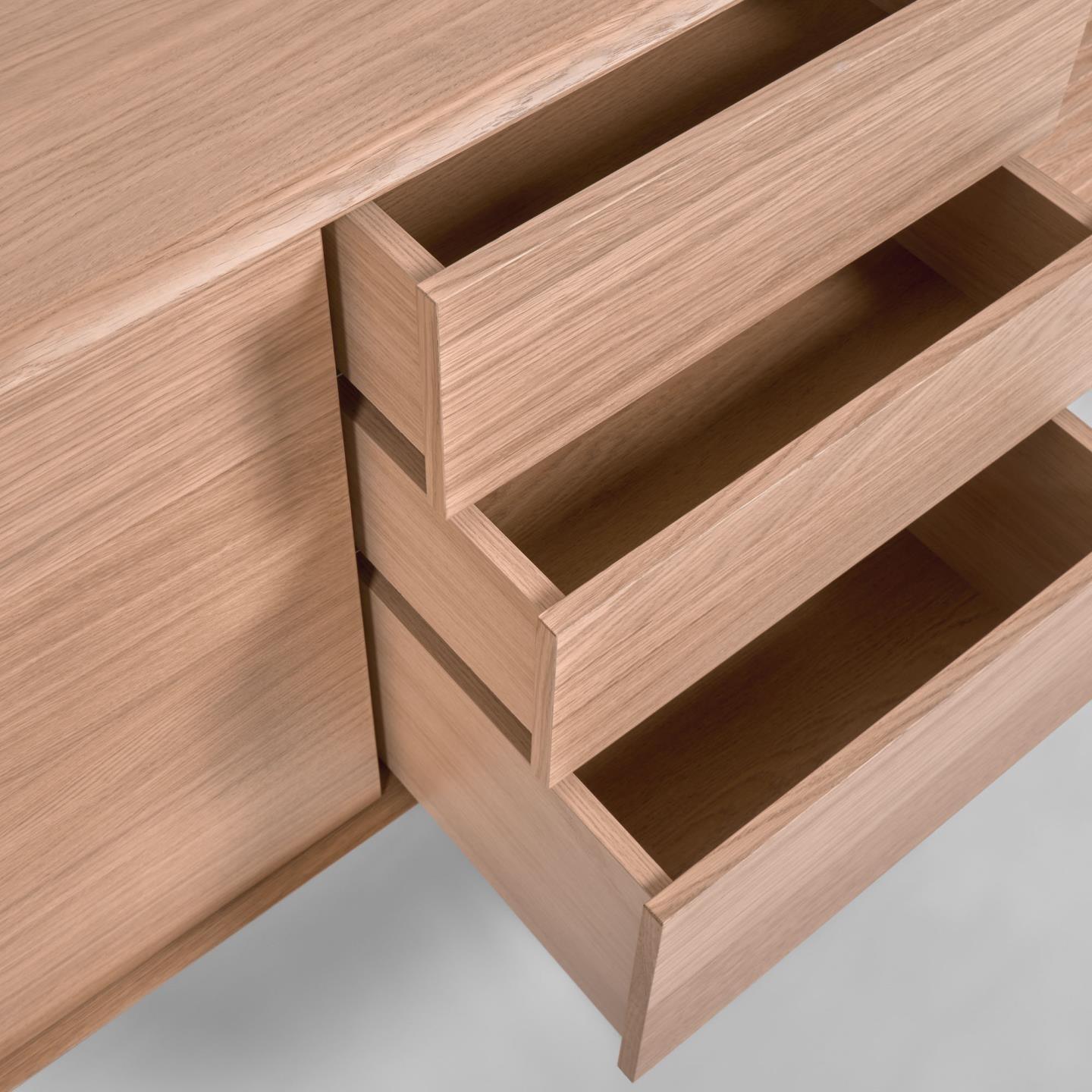 Komoda LENON drewno dębowe La Forma Eye on Design