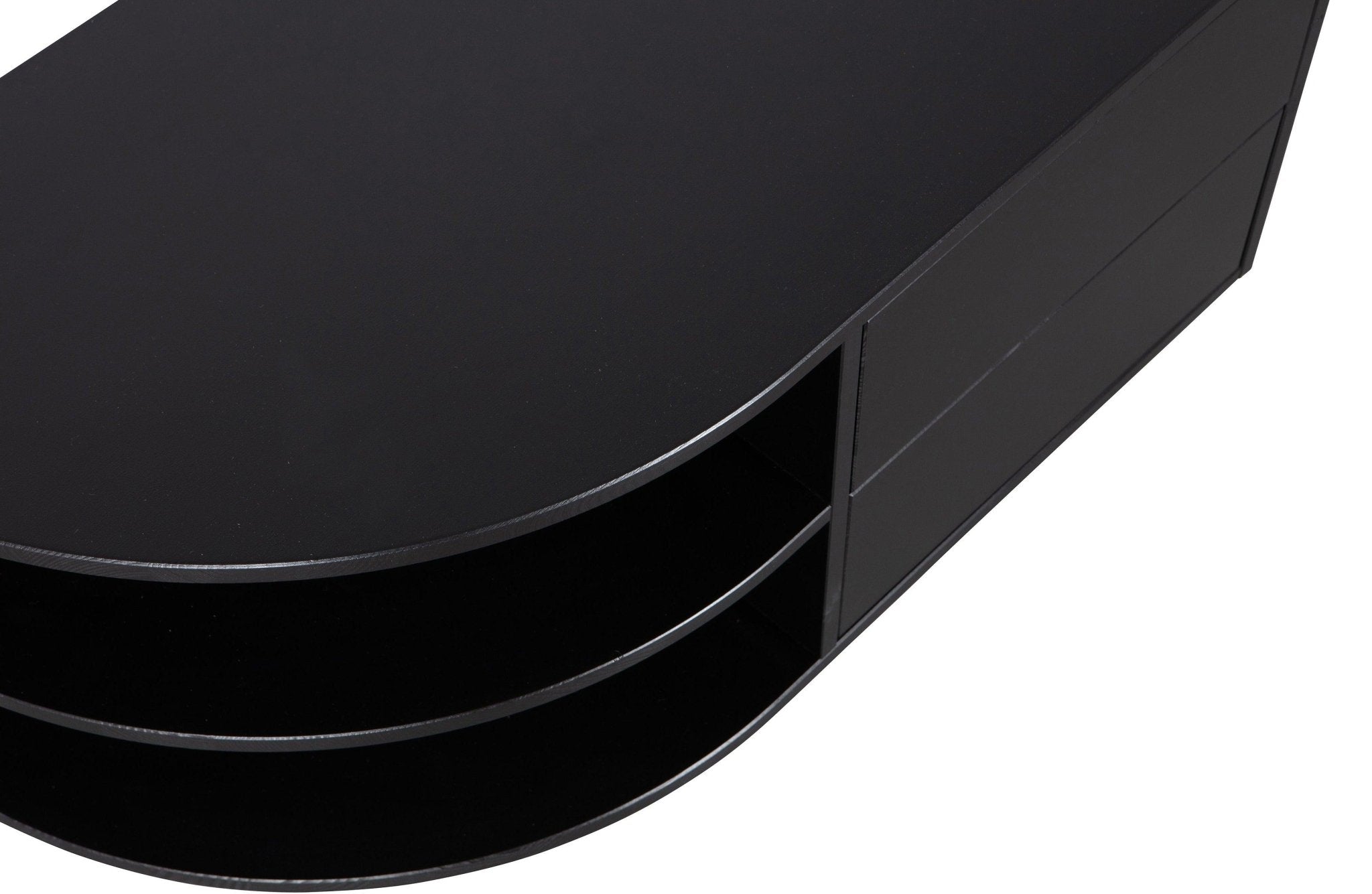 Komoda lewostronna FINCA czarny Woood Exclusive Eye on Design