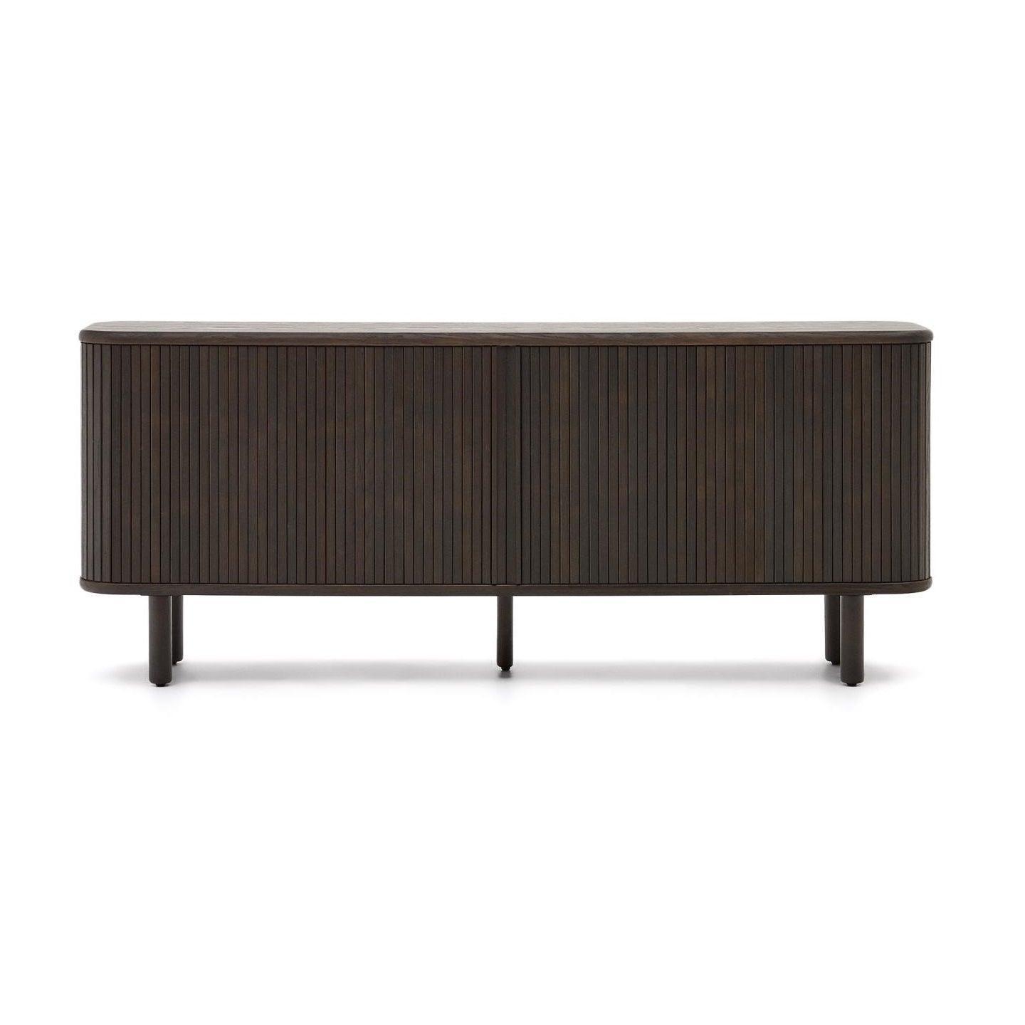 Komoda MAILEN ciemnobrązowa okleina jesionowa La Forma Eye on Design