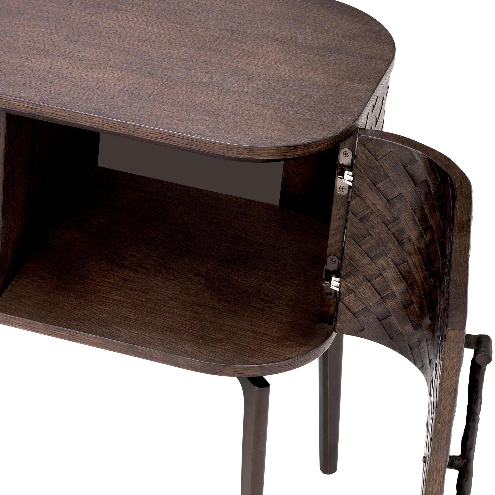 Komoda NILSSON brązowy fornir dębowy Eichholtz Eye on Design