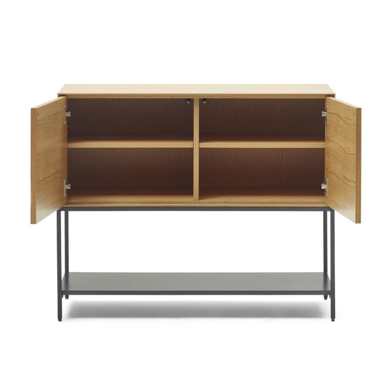 Komoda niska 2-drzwiowa VEDRANA fornir dębowy La Forma Eye on Design