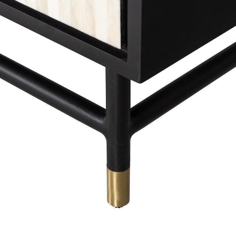 Komoda NOVAS drewno mango ze złotym Richmond Interiors Eye on Design