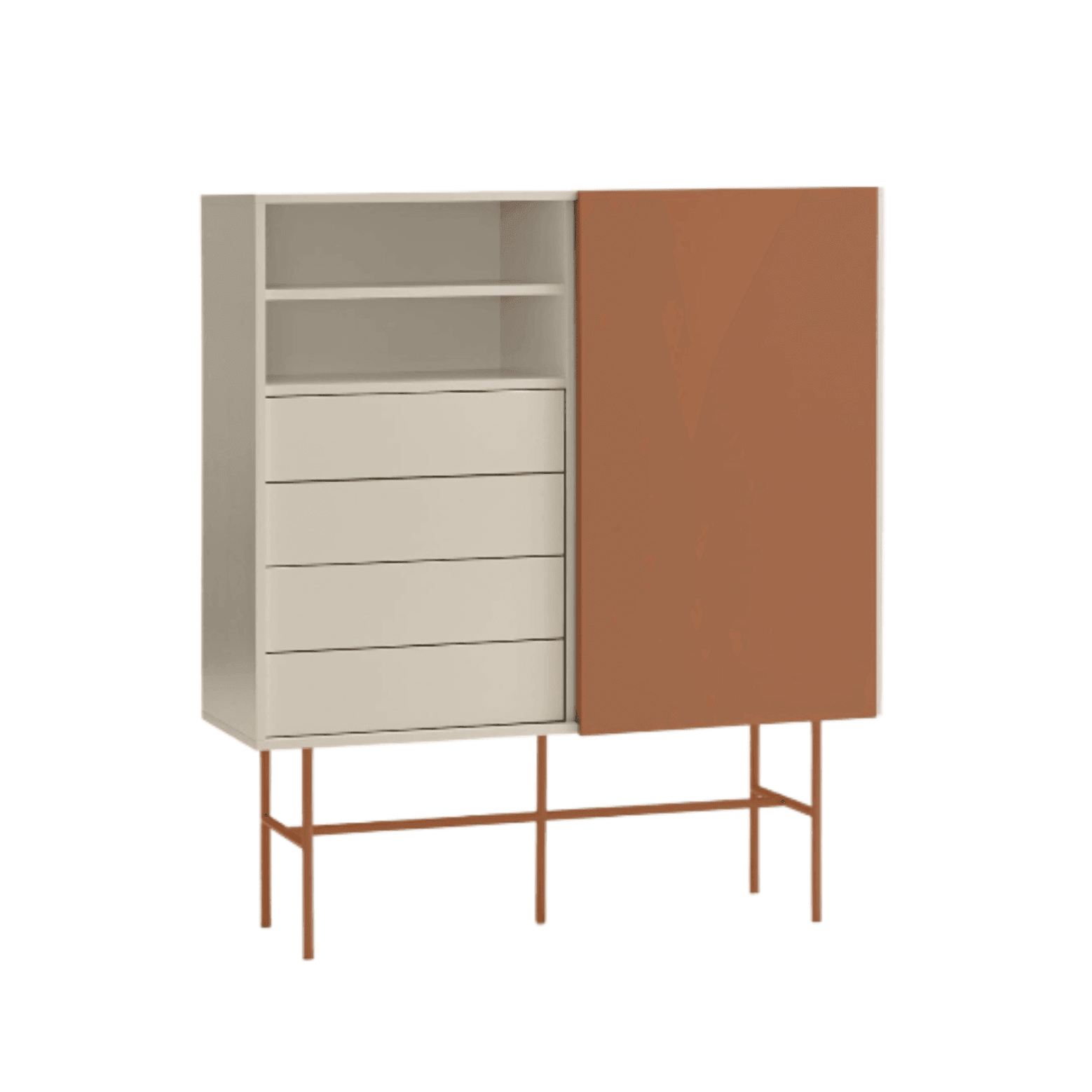 Komoda NUBE cynamonowy Teulat Eye on Design