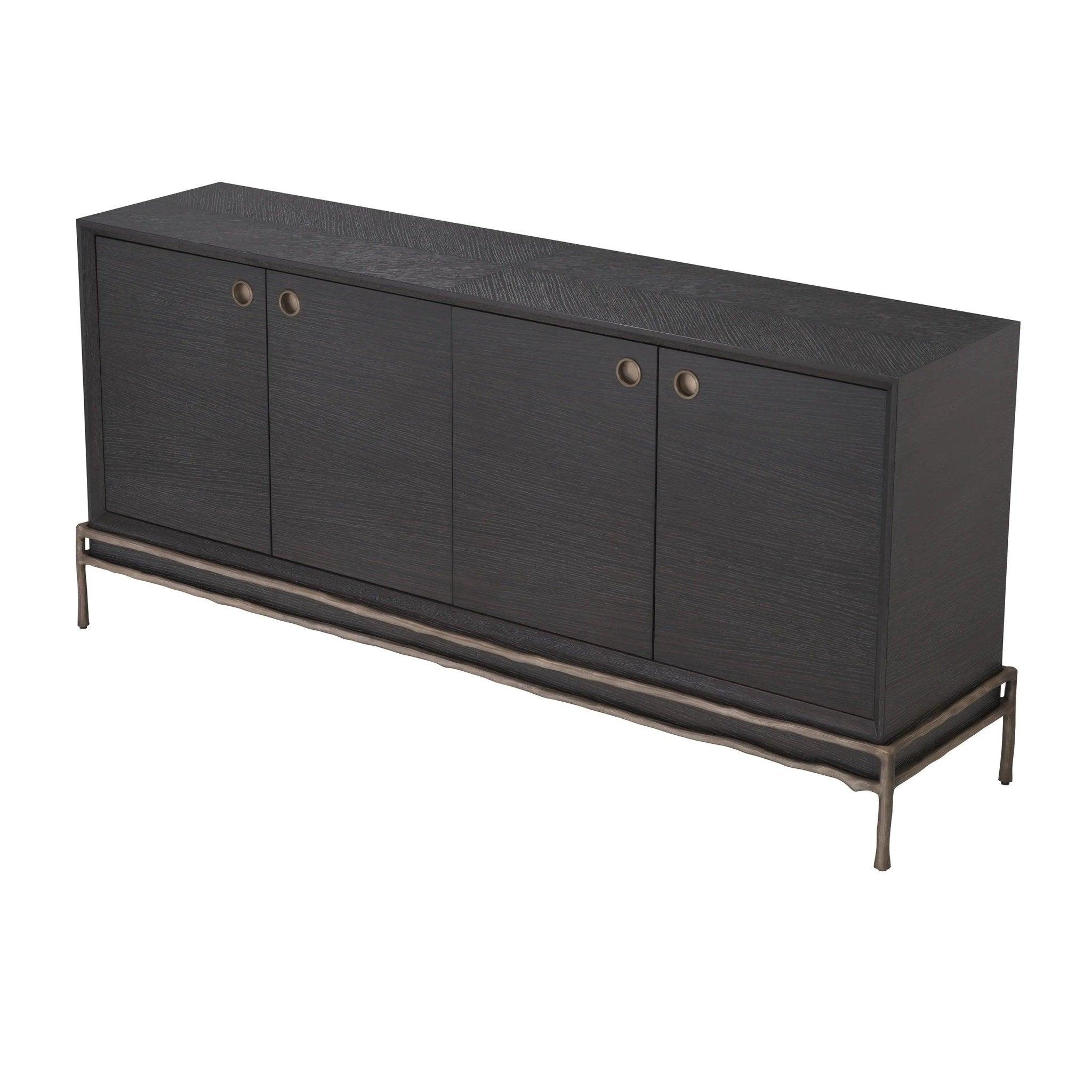 Komoda PREMIER czarny fornir dębowy Eichholtz Eye on Design