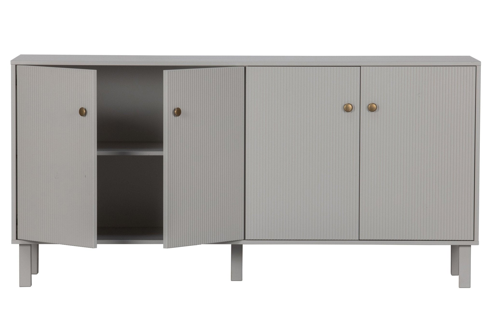 Komoda szeroka MADU szary Woood Eye on Design