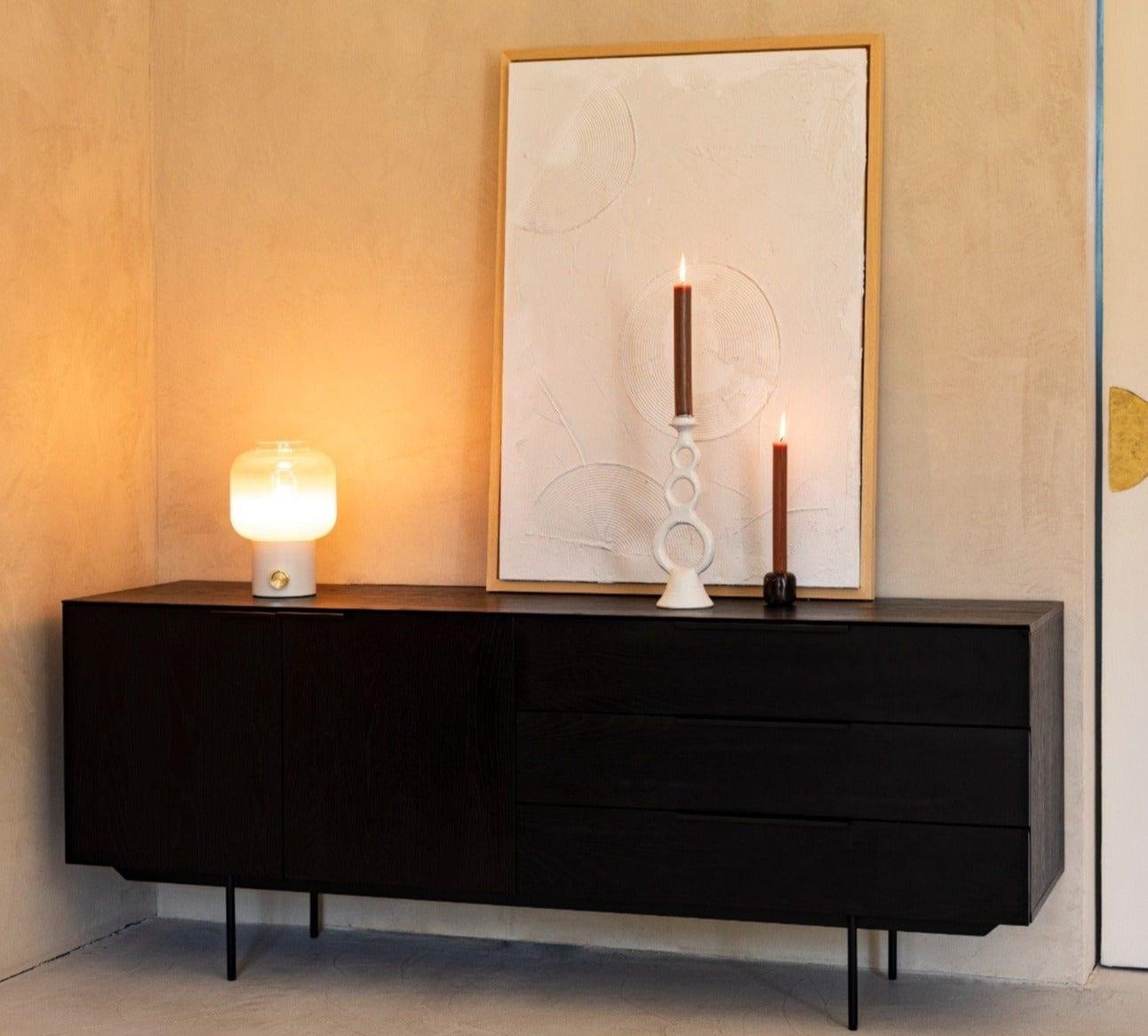Komoda TRAVIS czarny Zuiver Eye on Design