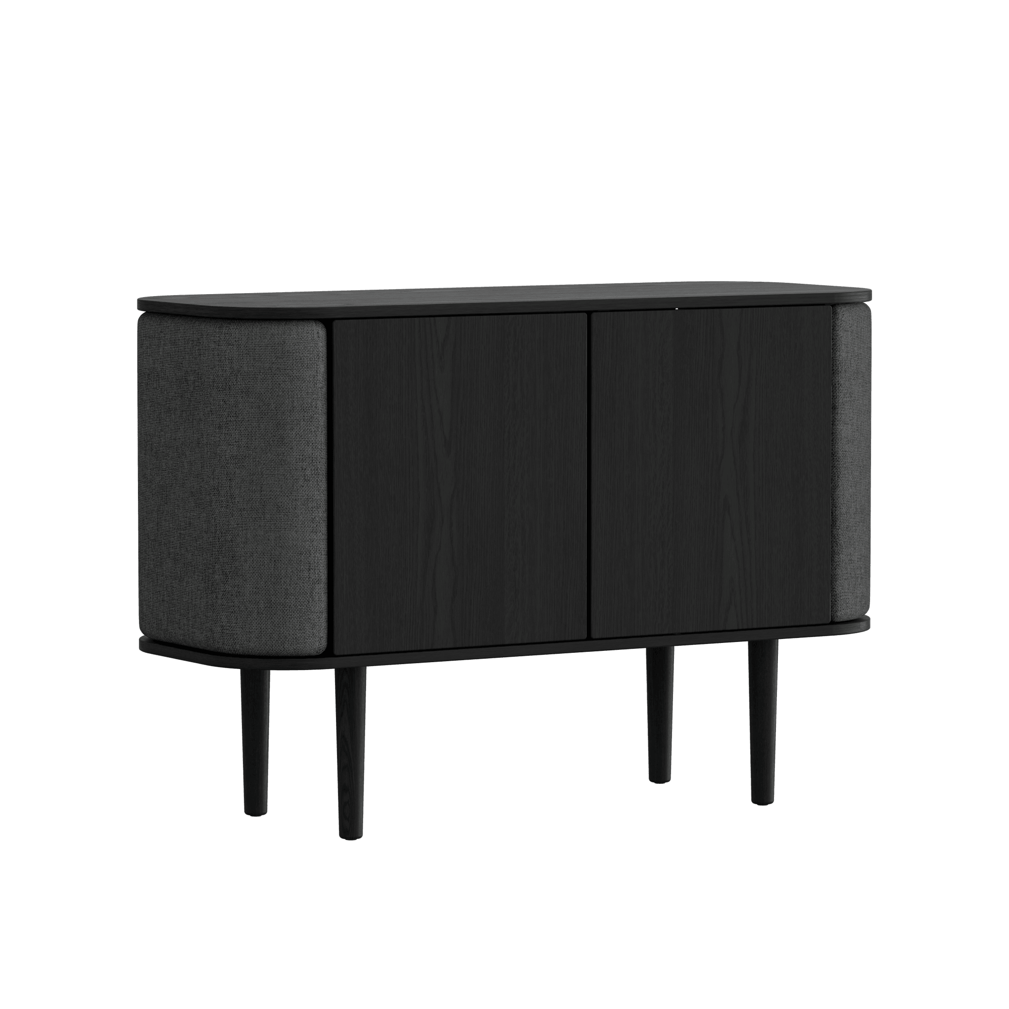 Komoda TREASURES antracytowy z czarnym dębem UMAGE Eye on Design