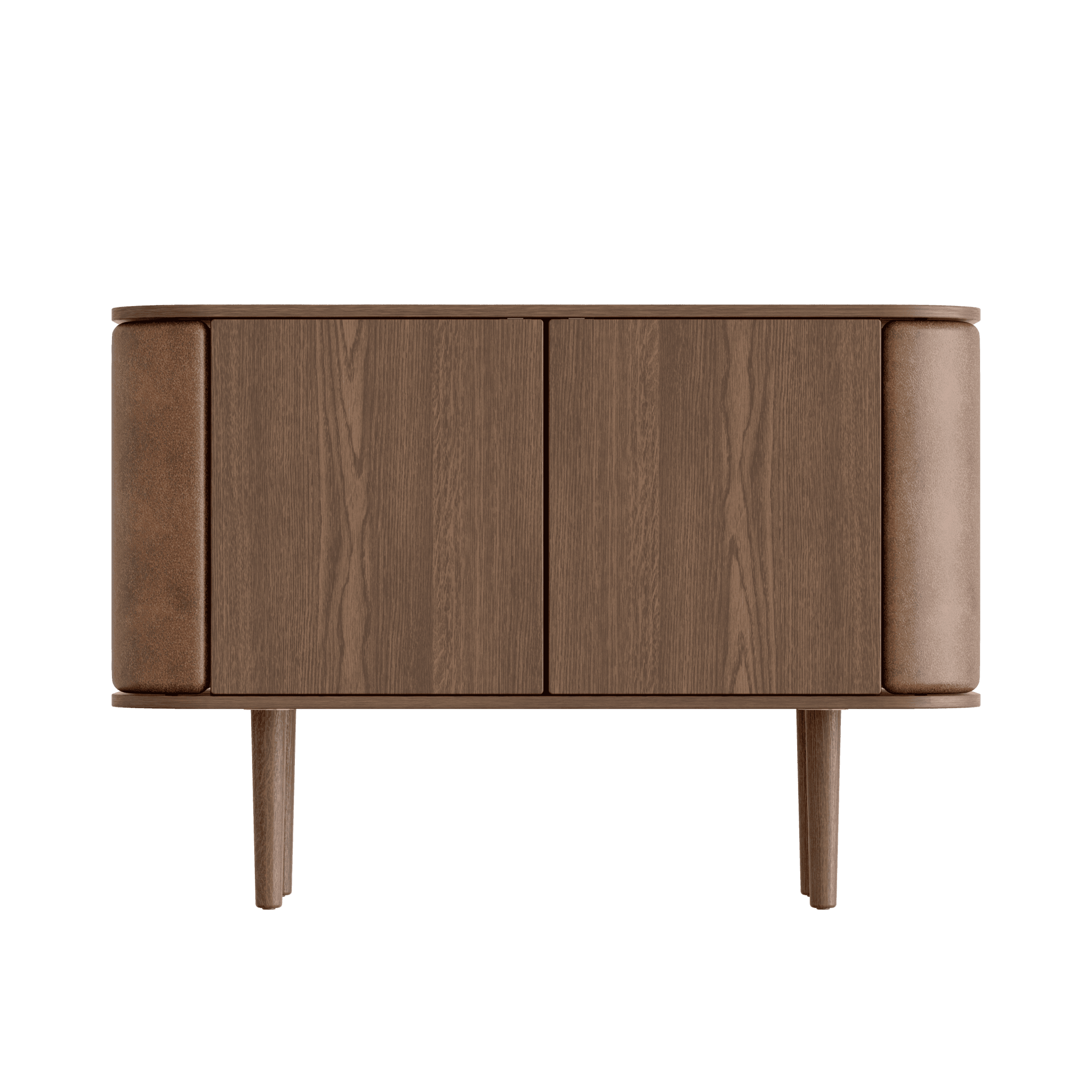 Komoda TREASURES orzechowy z ciemnym dębem UMAGE 2-drzwiowa Eye on Design