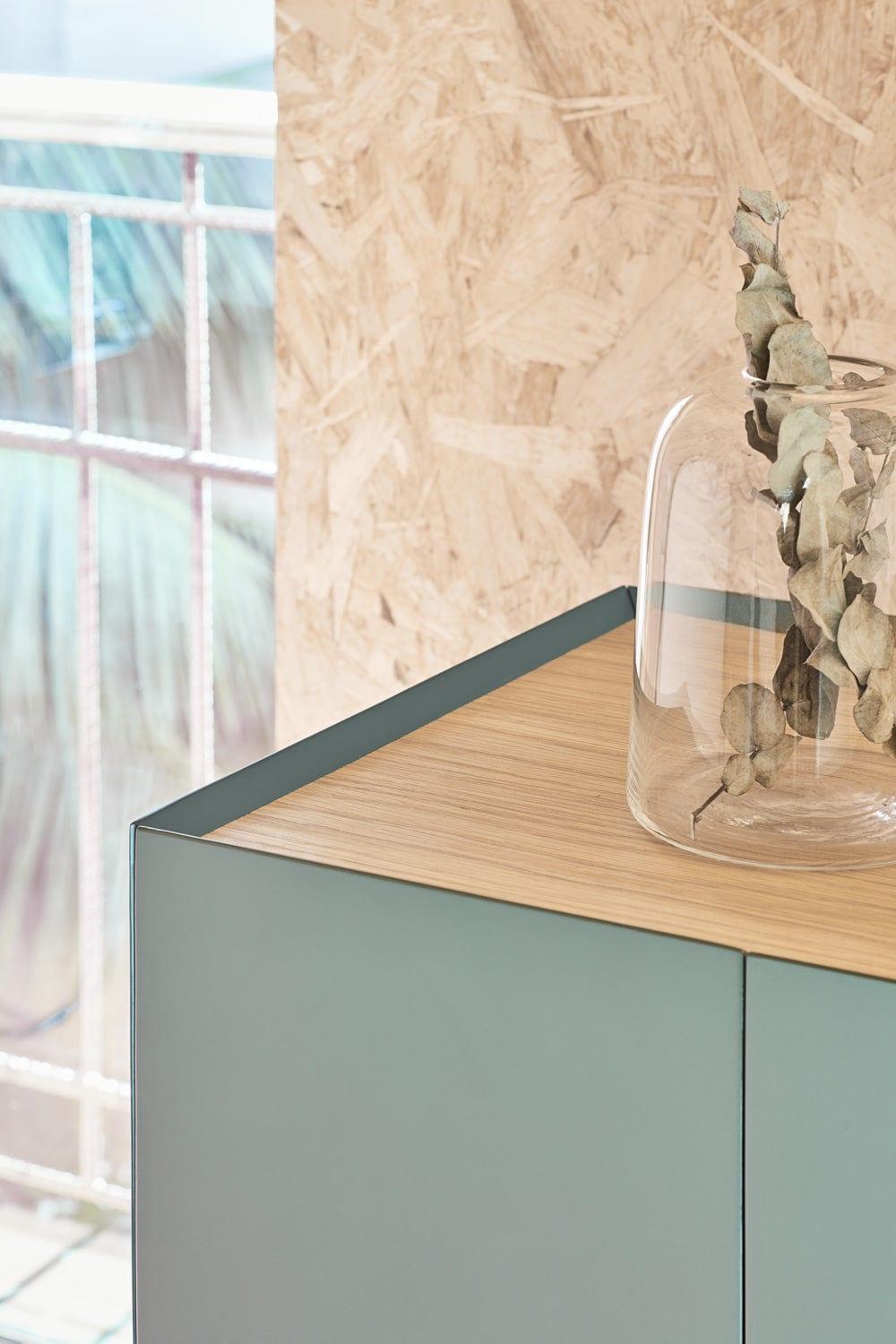 Komoda wysoka ARISTA zielony Teulat Eye on Design