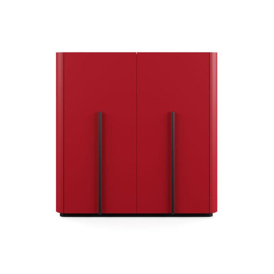 Komoda wysoka z cokołem CAILLOU czerwony Liu Jo Living Eye on Design