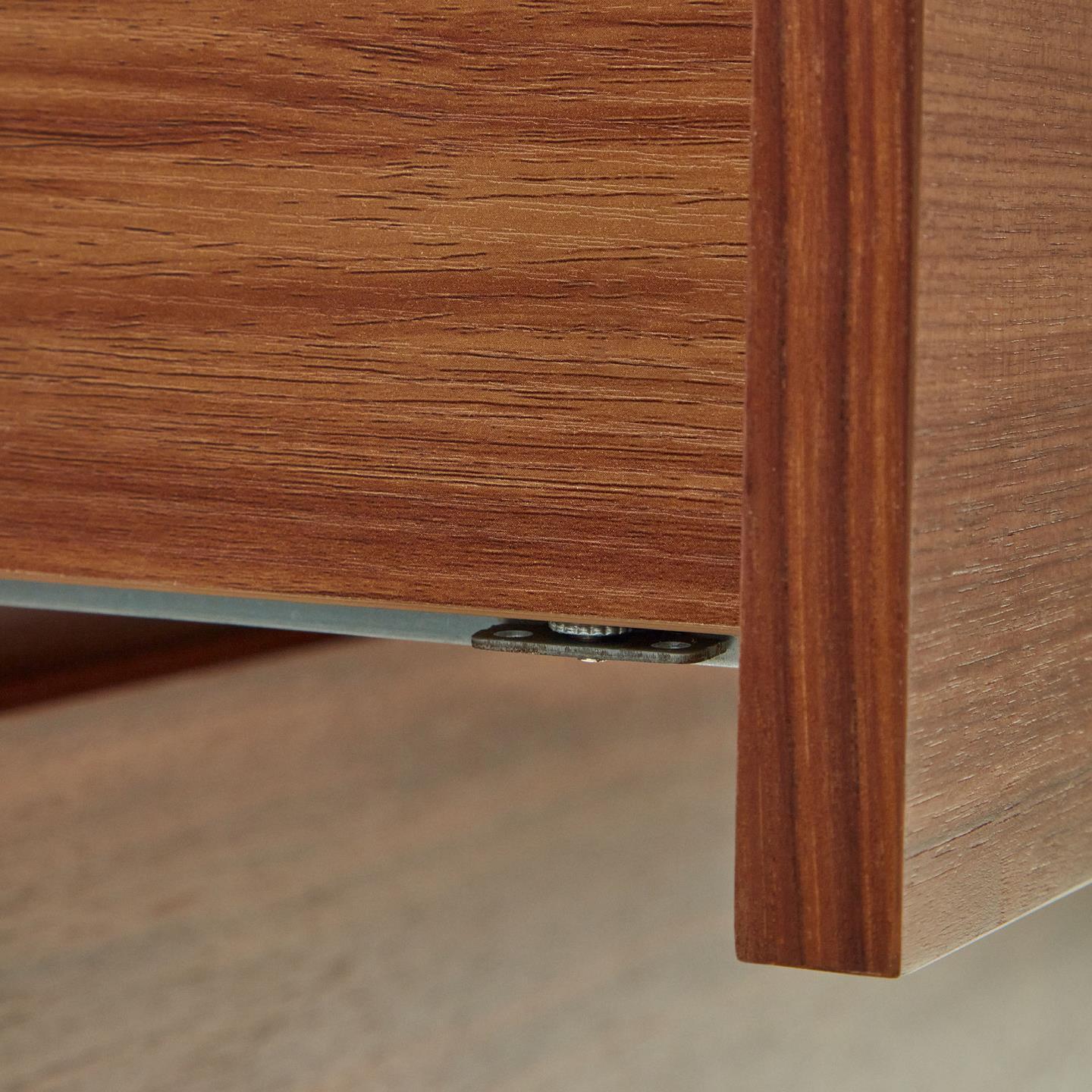 Komoda wysoka z szufladami VEDRANA fornir orzechowy La Forma Eye on Design