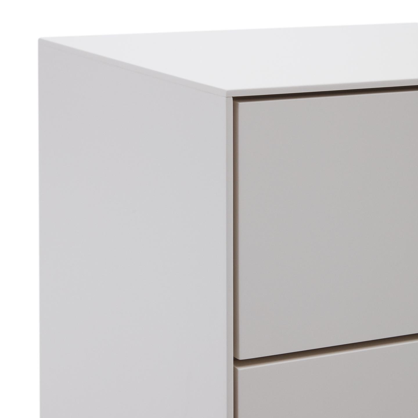 Komoda z szufladami VEDRANA biały La Forma Eye on Design