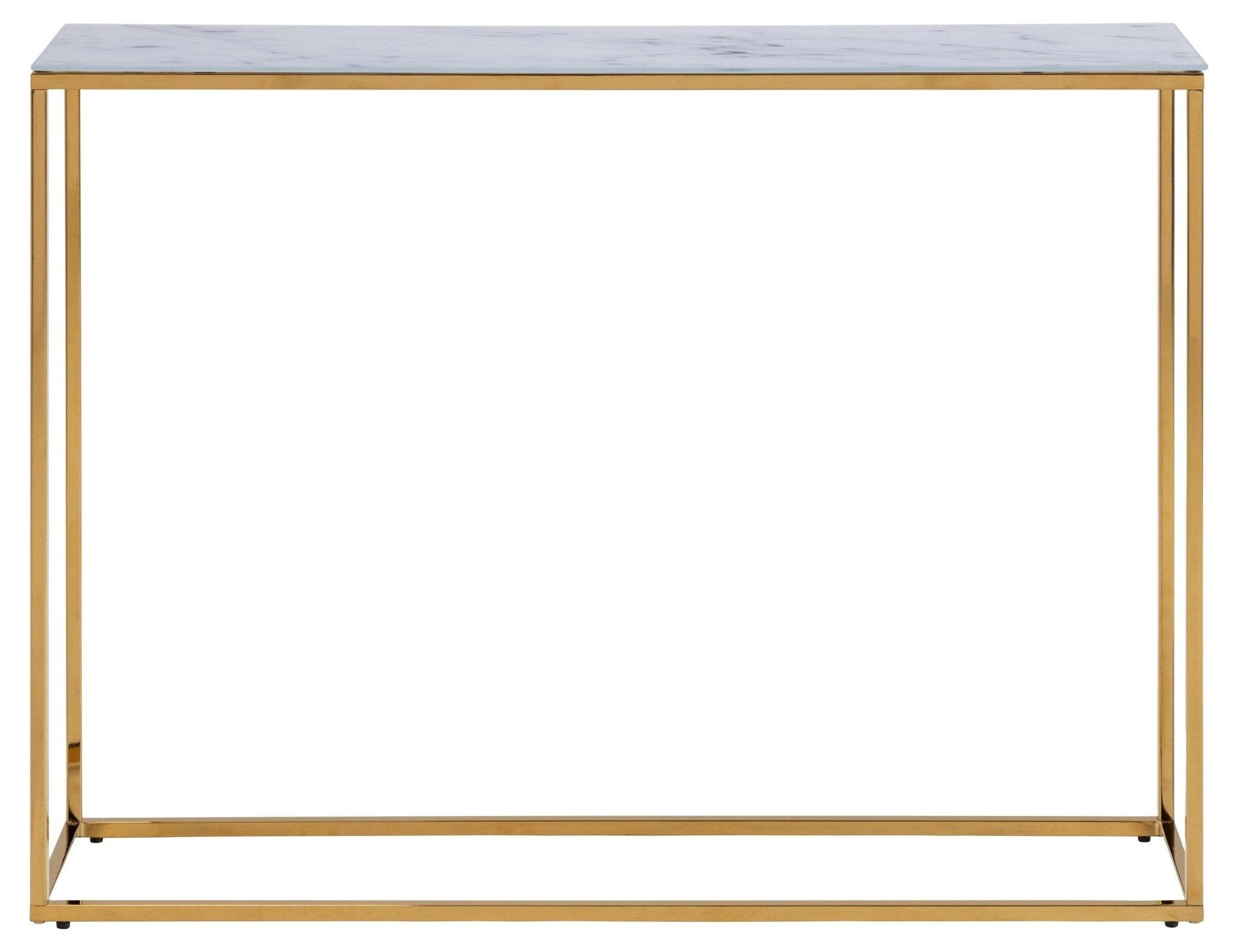 Konsola ALMA złoty Home Essentials Eye on Design