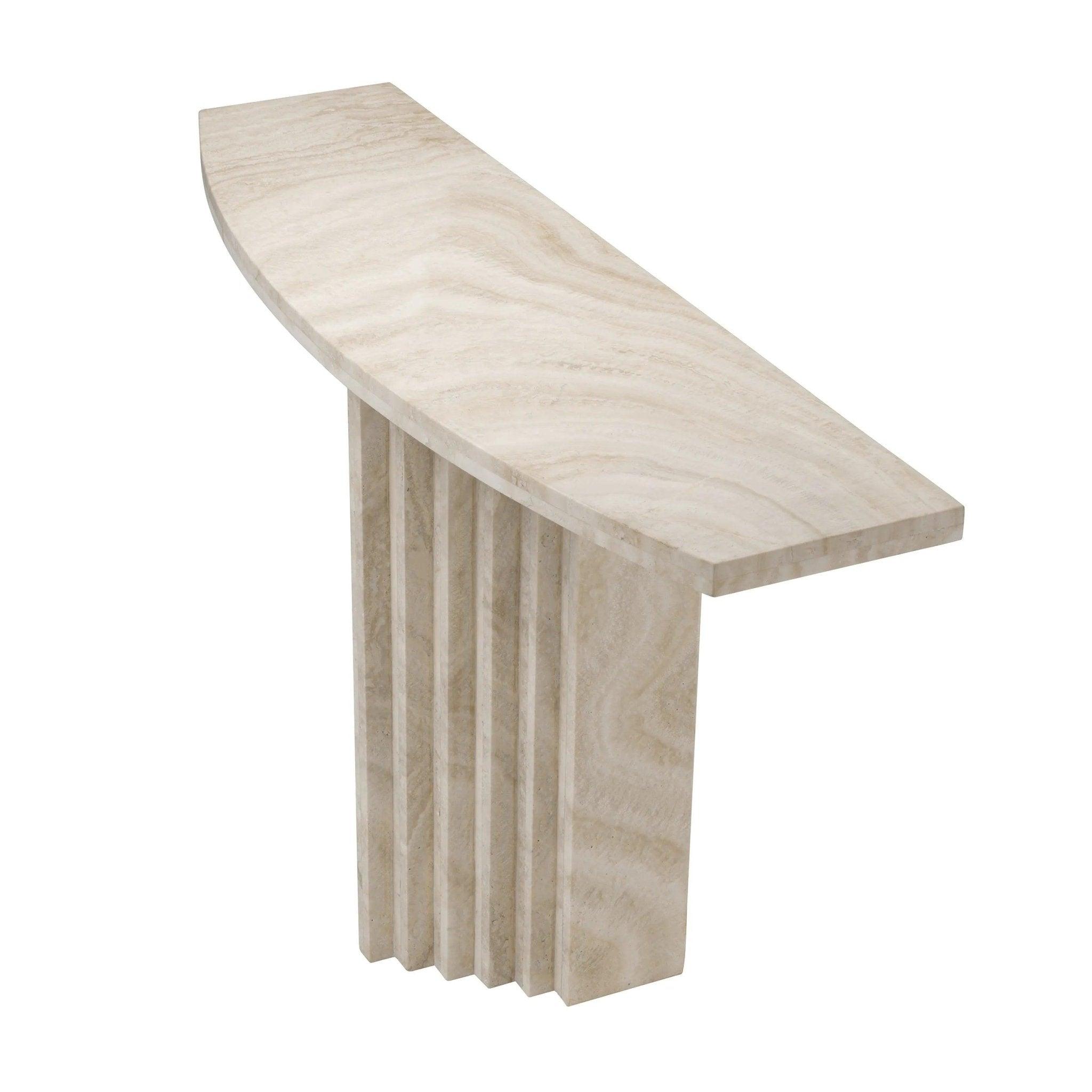 Konsola ATZARO trawertyn Eichholtz Eye on Design