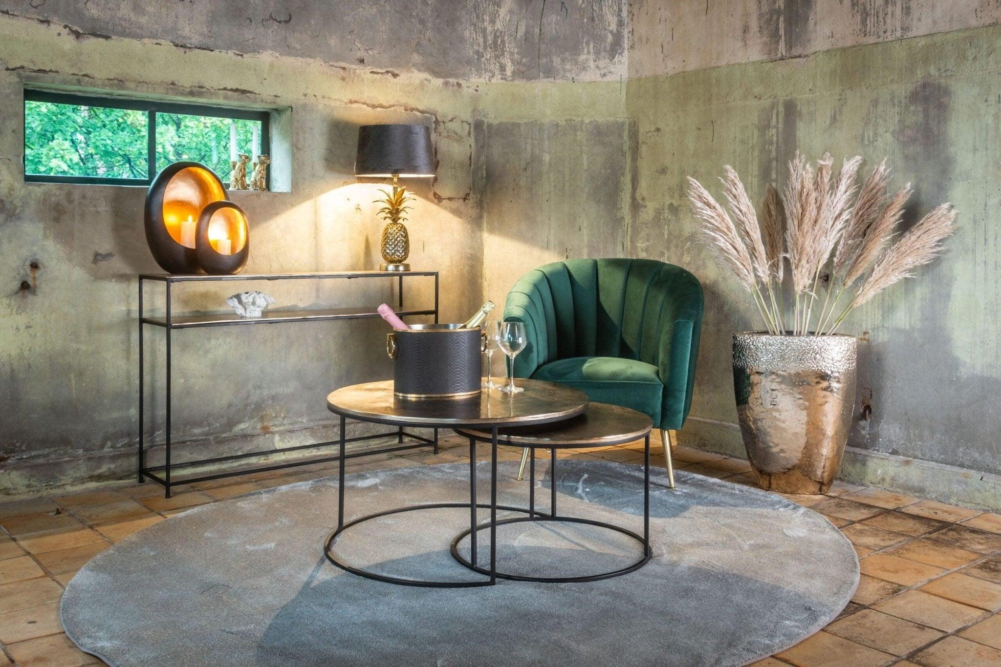 Konsola CHANDON szampański złoty Richmond Interiors Eye on Design