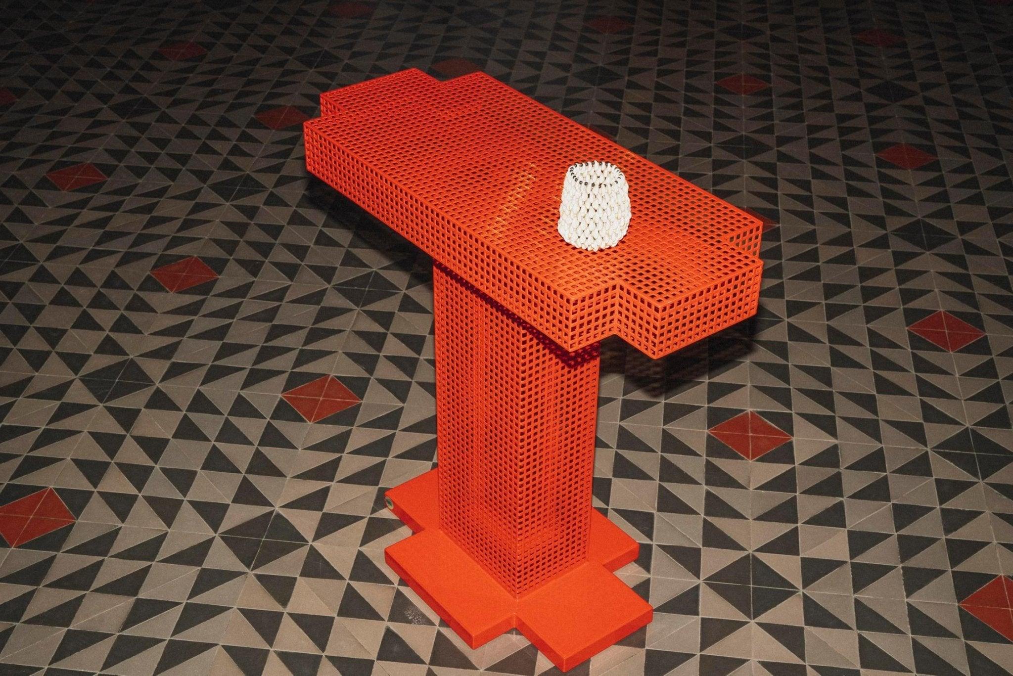 Konsola METROPOLIS stalowy Mati Sipiora Eye on Design