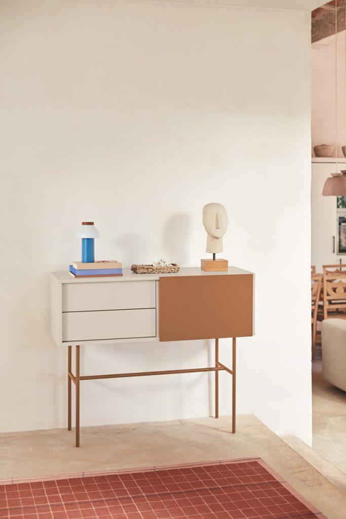 Konsola NUBE cynamonowy Teulat Eye on Design