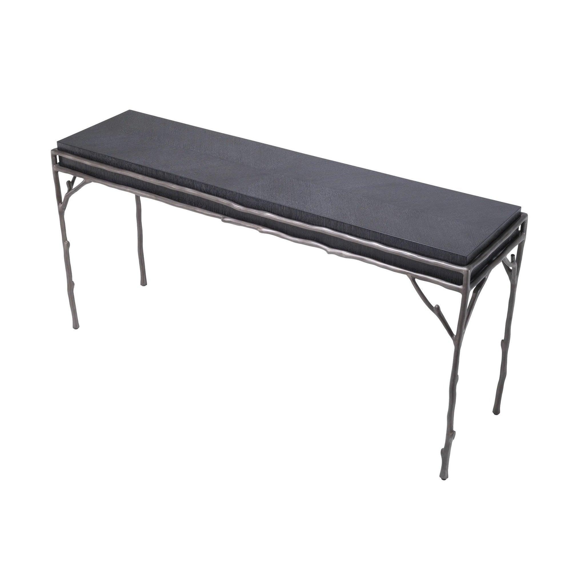 Konsola PREMIER czarny fornir dębowy Eichholtz Eye on Design