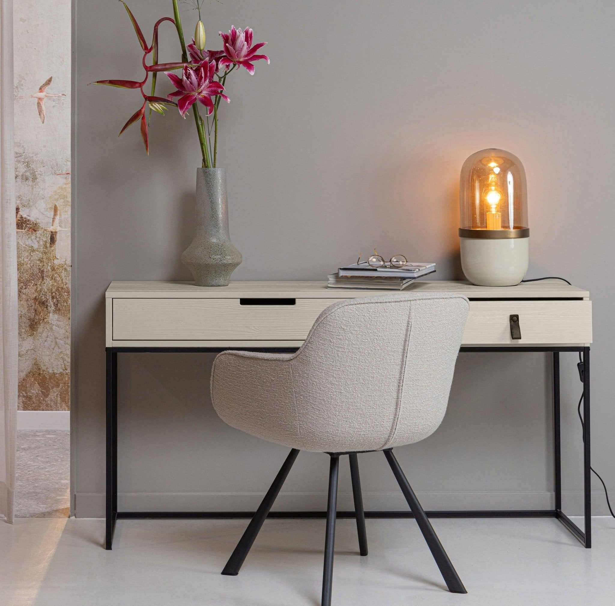 Konsola SILAS popielaty Woood Eye on Design