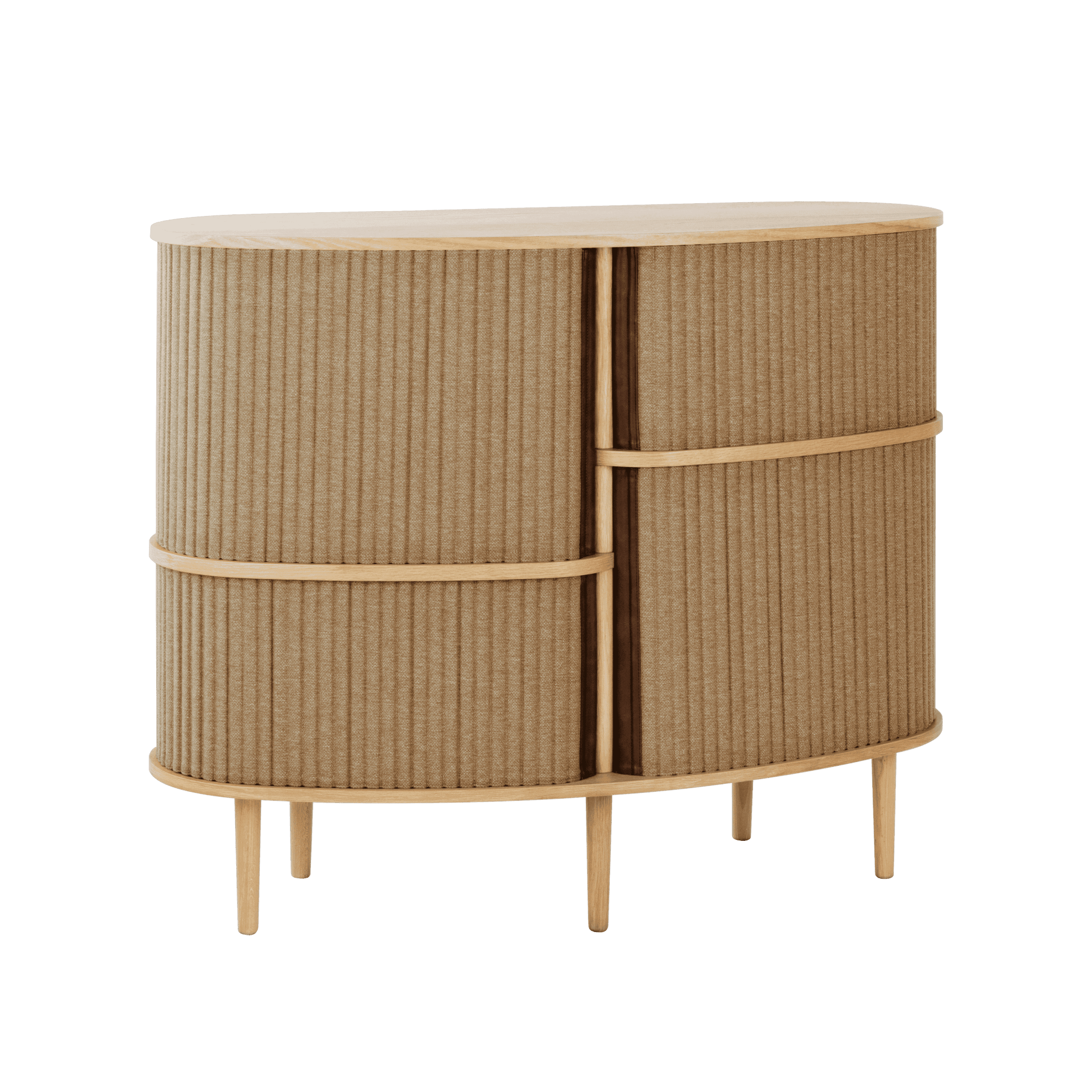 Kredens AUDACIOUS karmelowy z dębem UMAGE Eye on Design