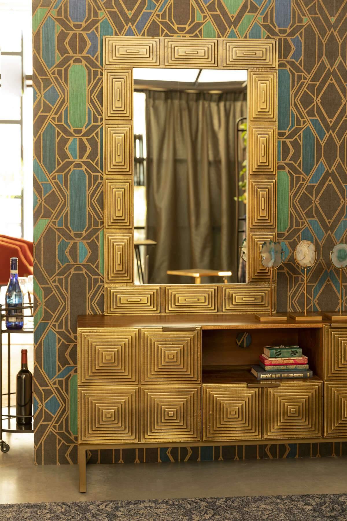 Kredens VOLAN drewno mango Dutchbone Eye on Design