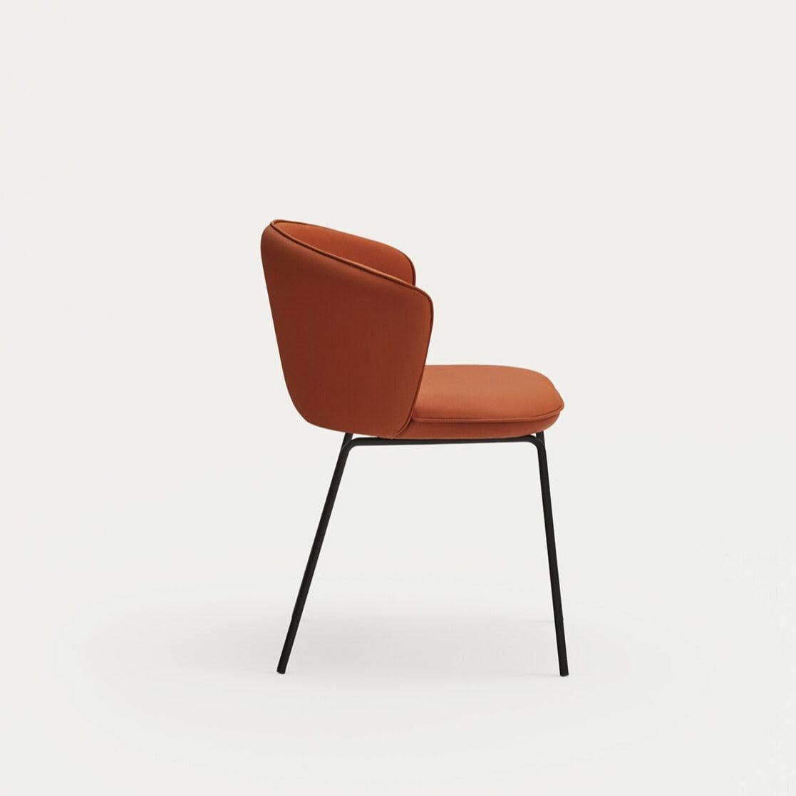 Krzesło ADD ekoskóra terakota Teulat Eye on Design