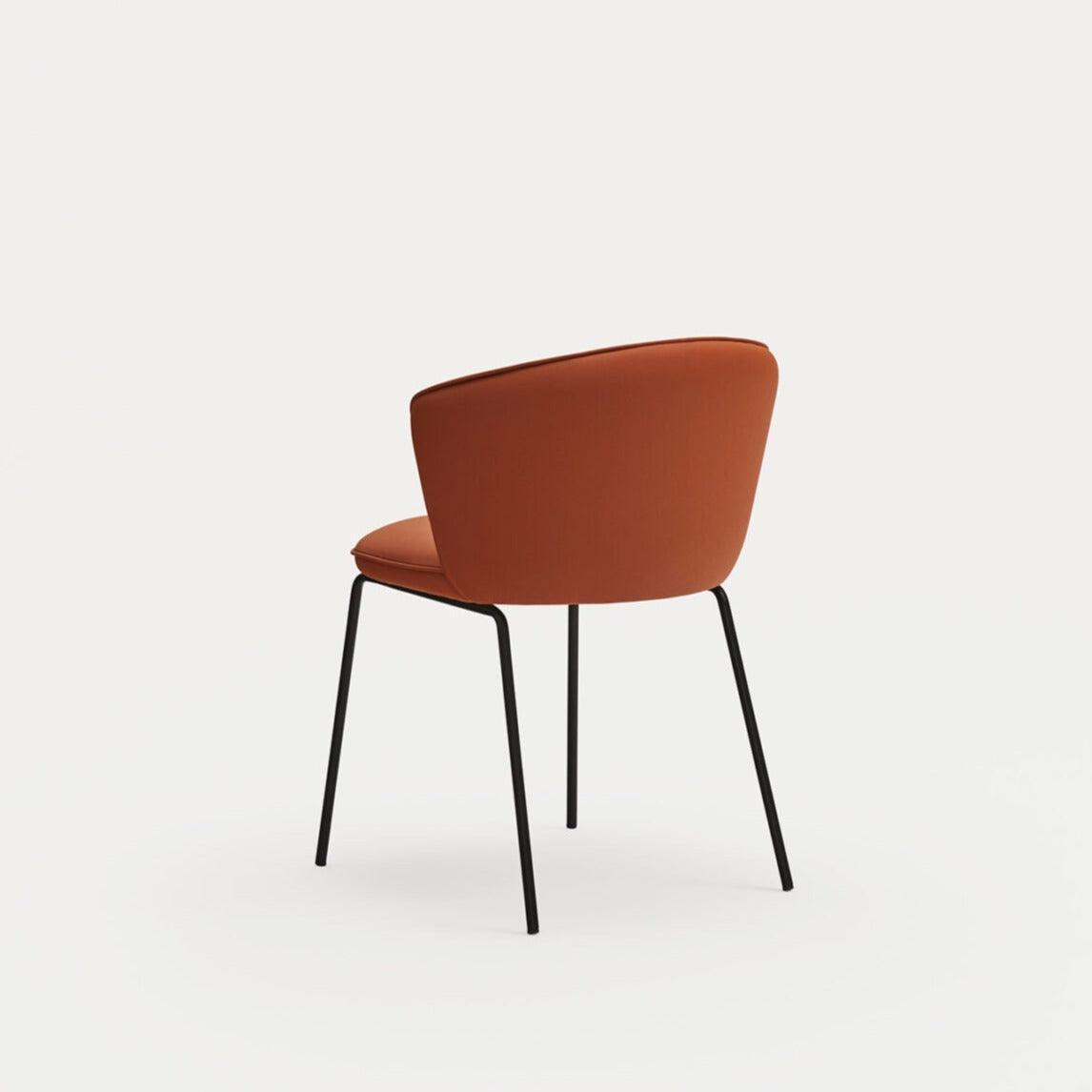Krzesło ADD ekoskóra terakota Teulat Eye on Design