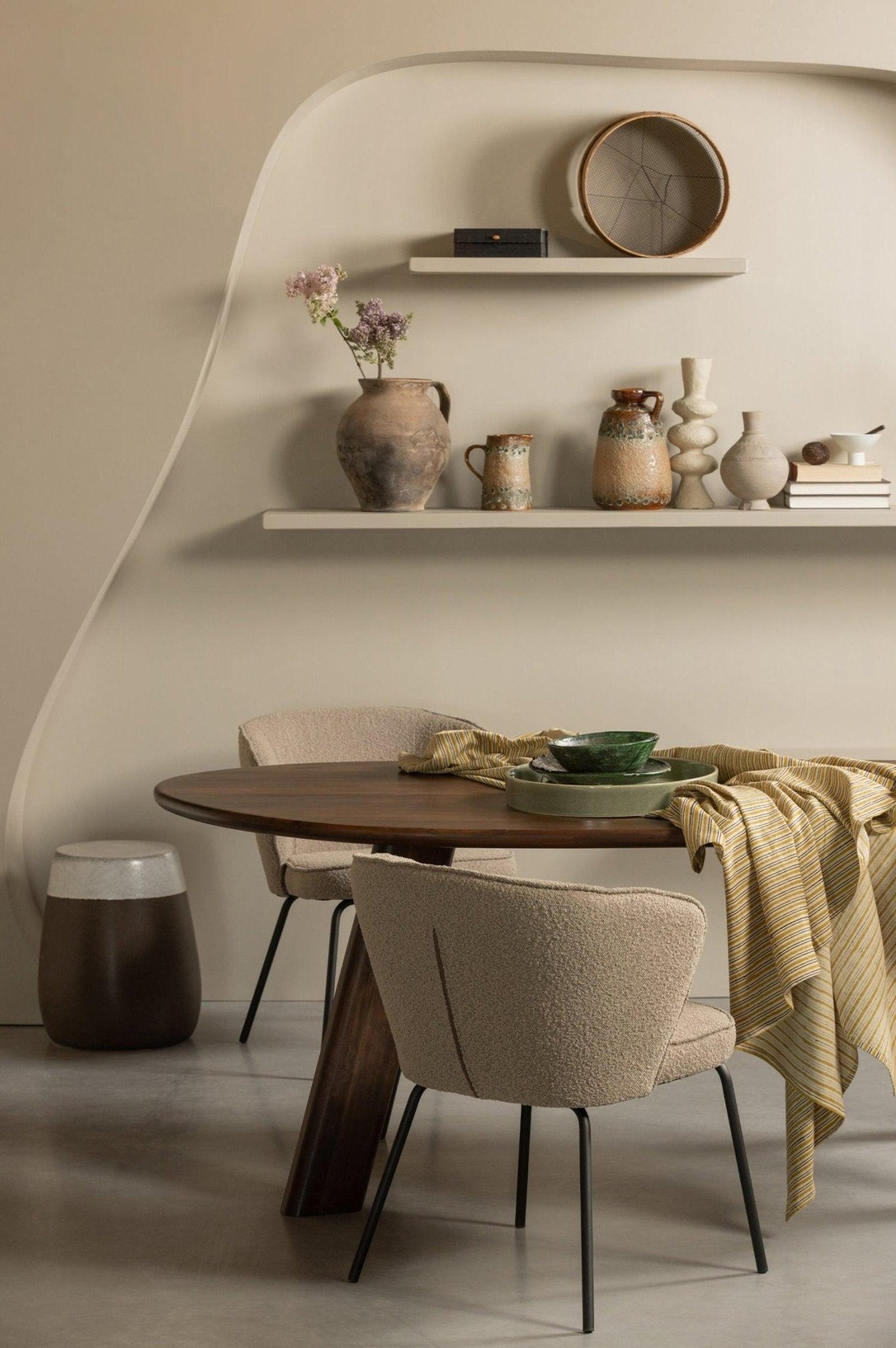 Krzesło ADMIT boucle beżowy Be Pure Eye on Design