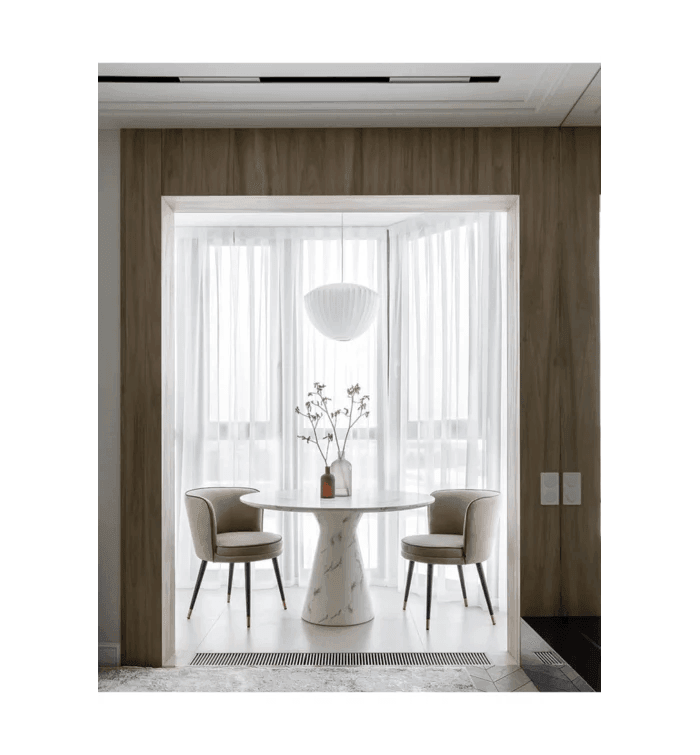 Krzesło aksamitne GRENADA szarobeżowy Eichholtz Eye on Design