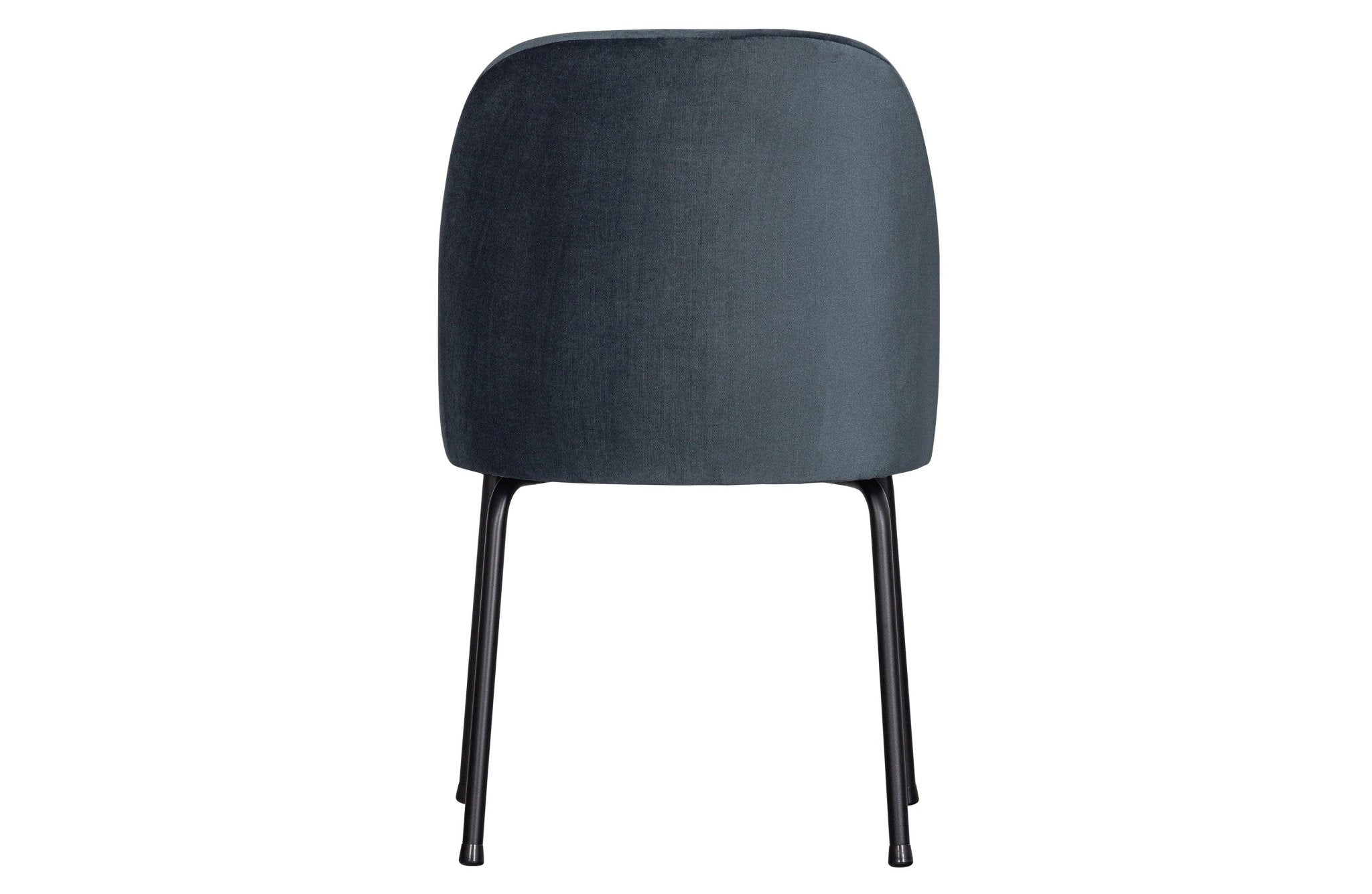 Krzesło aksamitne VOGUE ciemnoniebieski Be Pure Eye on Design