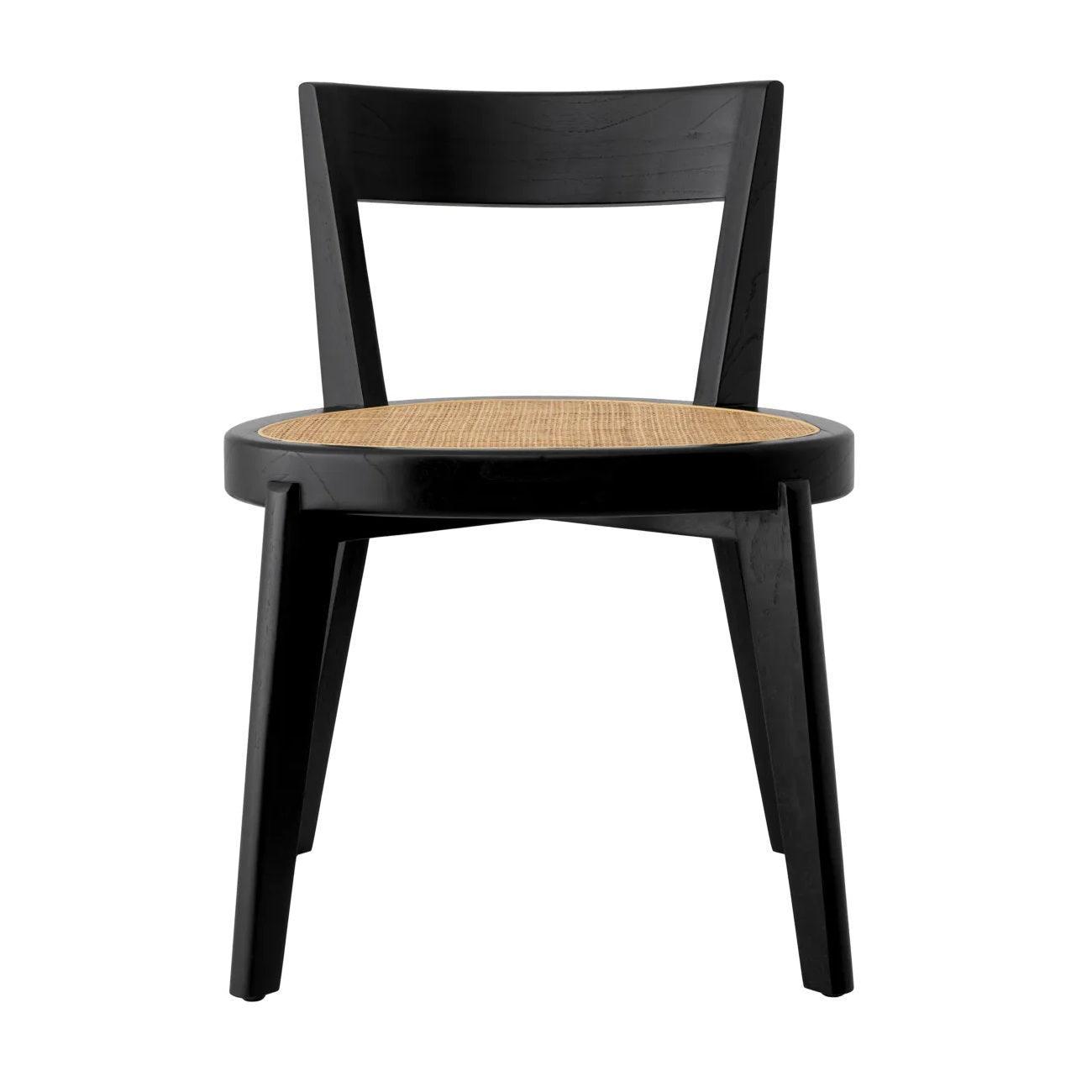 Krzesło ALVEAR czarny Eichholtz Eye on Design