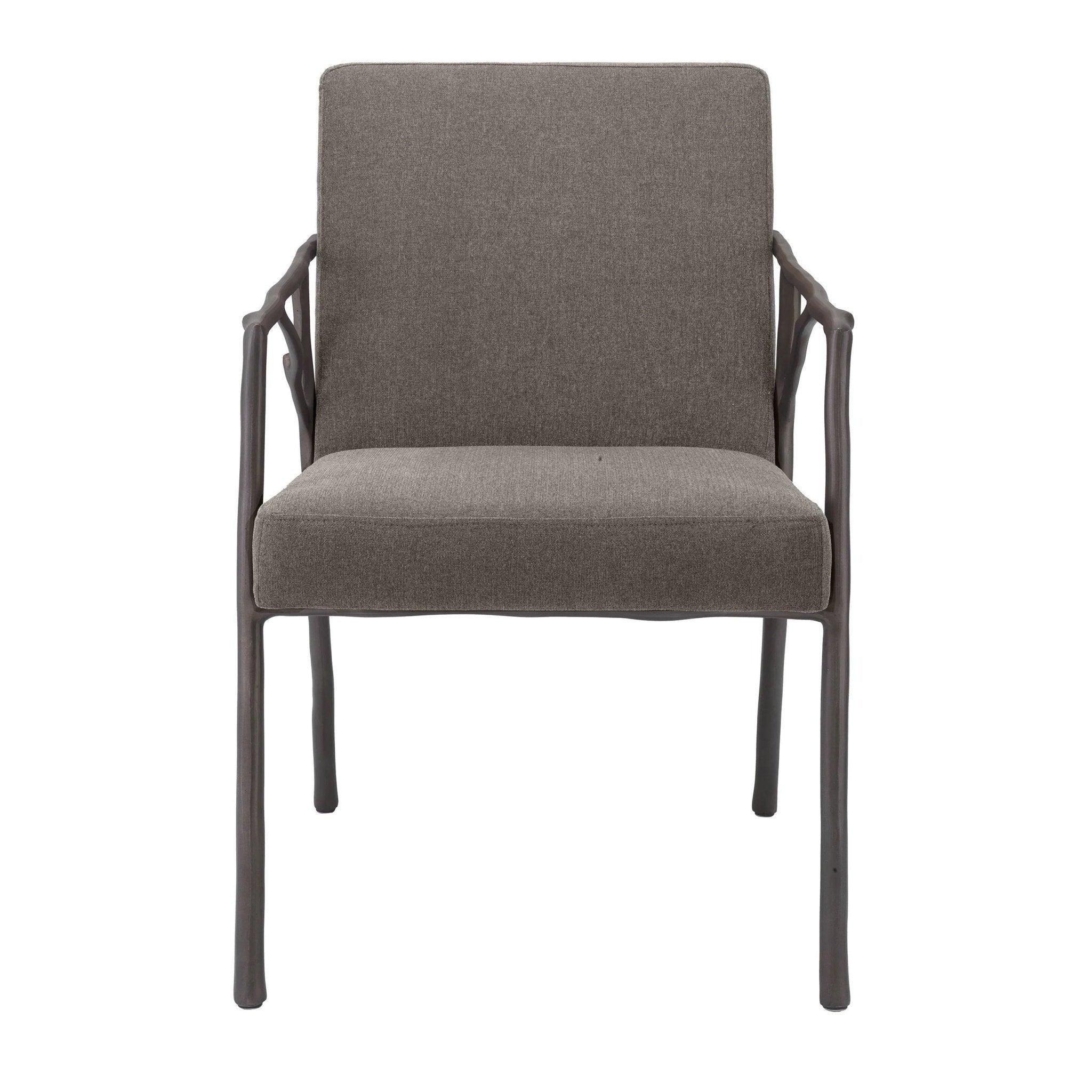 Krzesło ANTICO brązowy z brązową podstawą Eichholtz Eye on Design