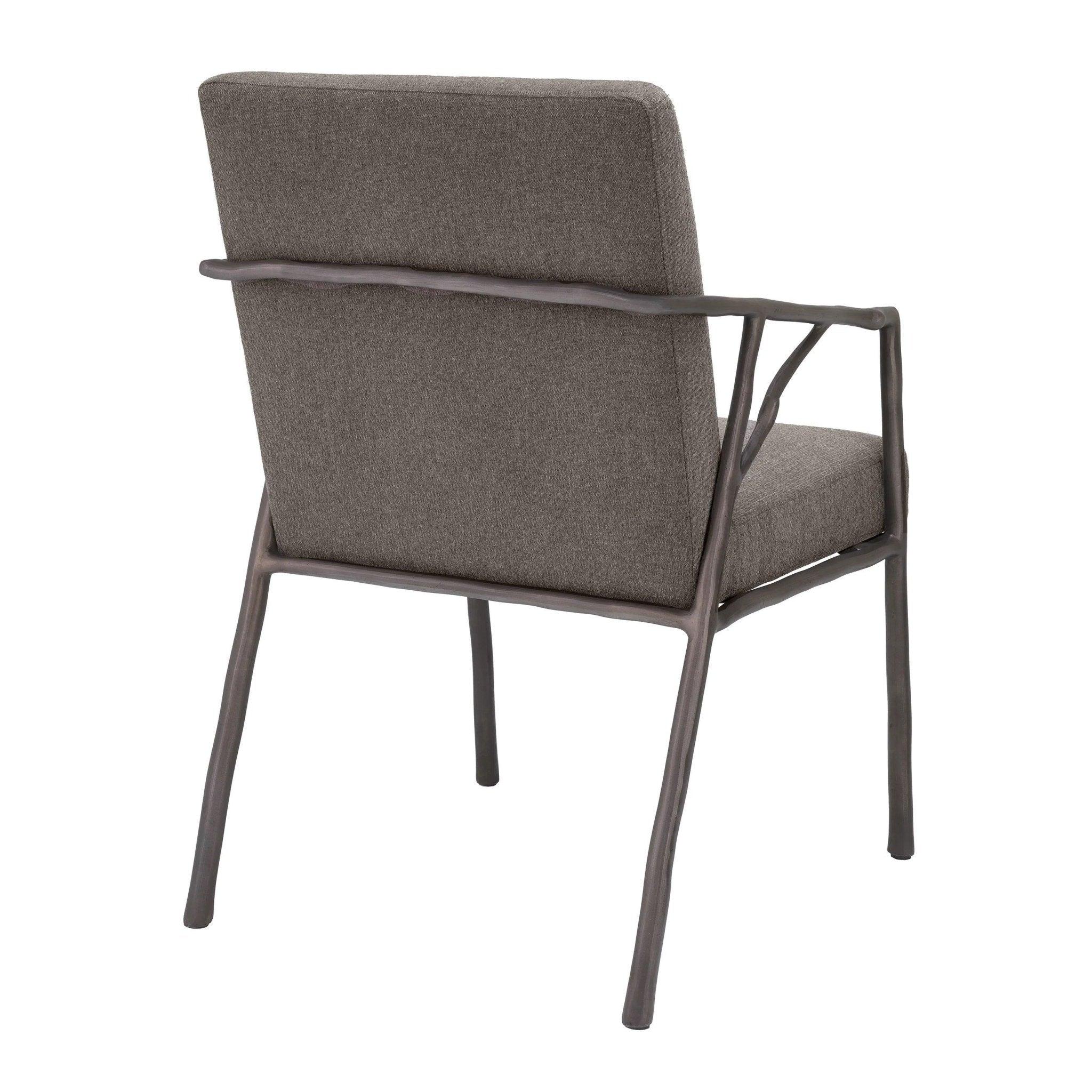 Krzesło ANTICO brązowy z brązową podstawą Eichholtz Eye on Design