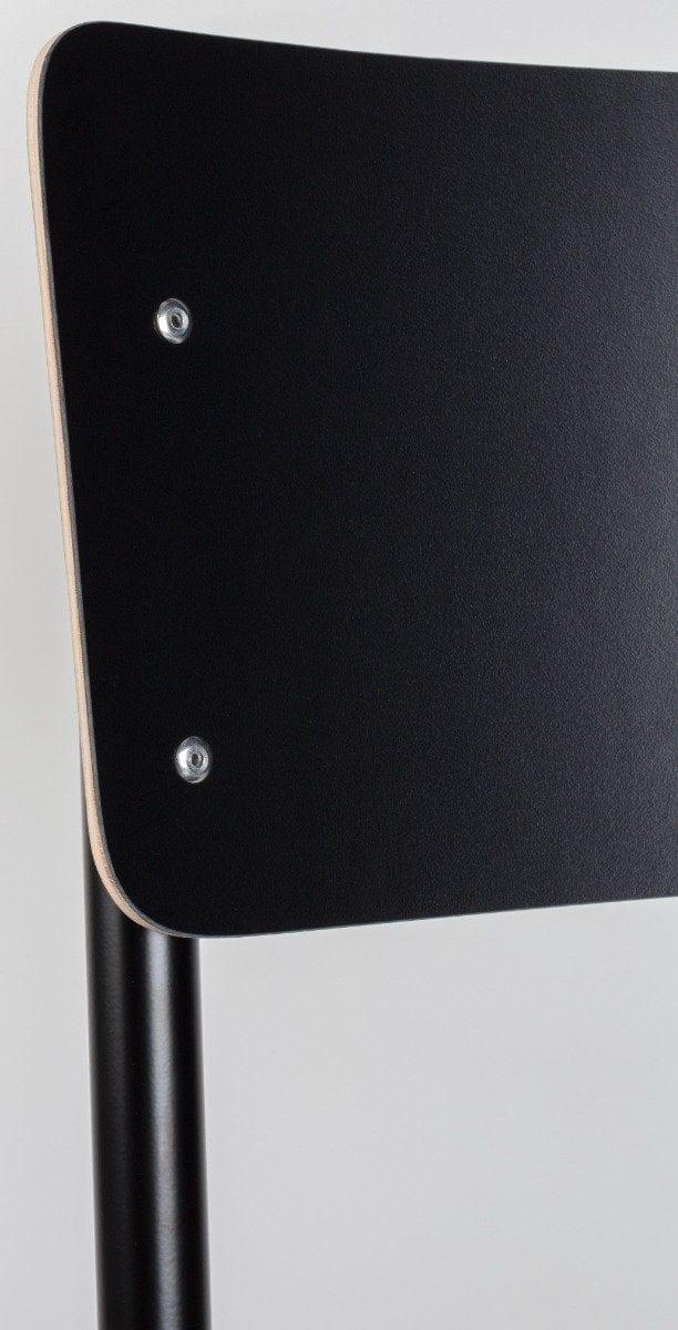 Krzesło BACK TO SCHOOL czarny Zuiver Eye on Design