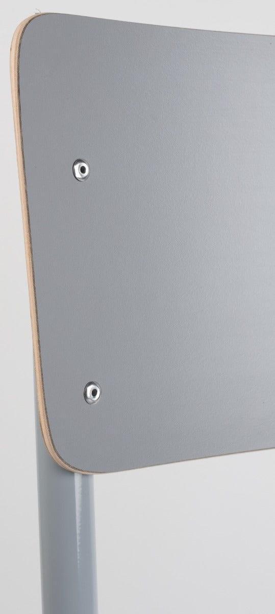 Krzesło BACK TO SCHOOL szary Zuiver Eye on Design