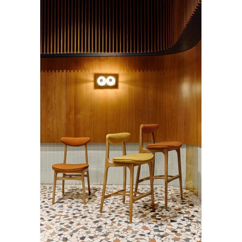 Krzesło barowe 200-190 beżowy w tkaninie Boucle Beige 366 concept Eye on Design