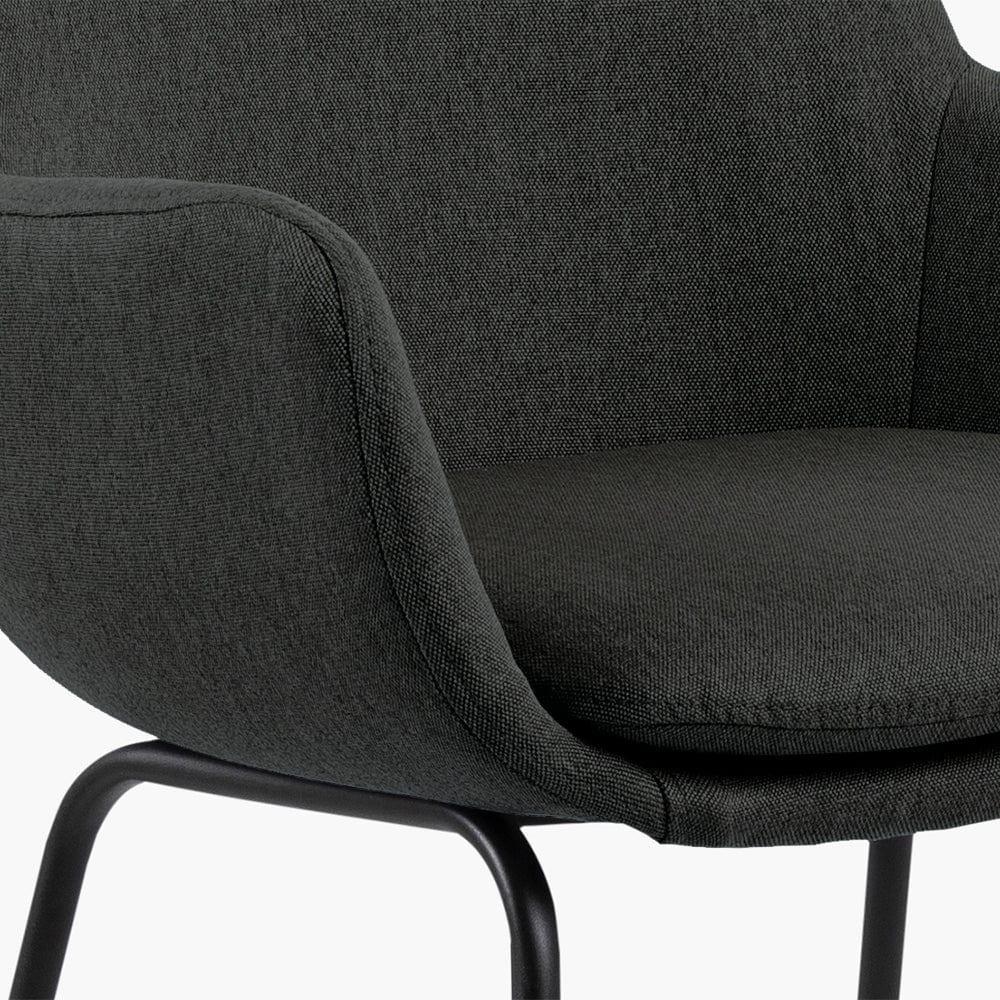 Krzesło barowe ALVAR ciemnoszary Actona Eye on Design