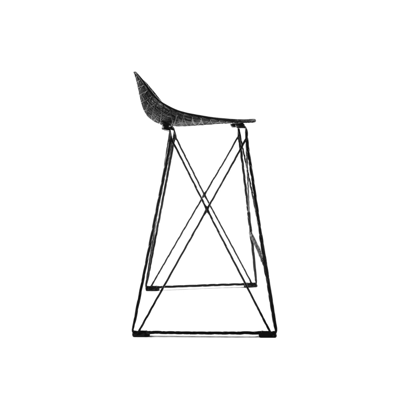 Krzesło barowe CARBON czarny – Moooi
